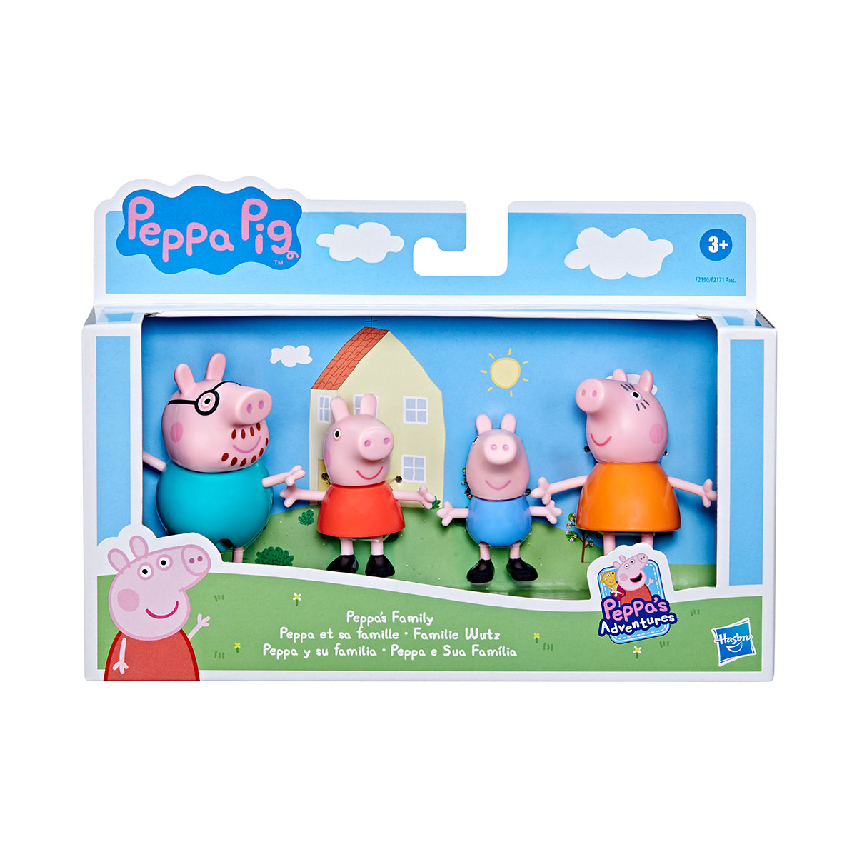 Набір фігурок Peppa Pig Свинка Пеппа Дружня родина 4 шт — превʼю 3