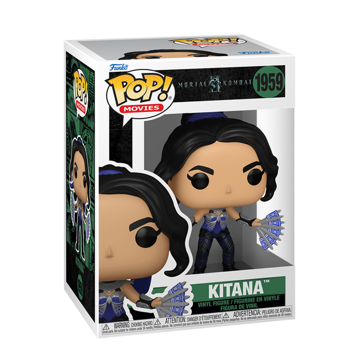 Ігрова фігурка колекційна Funko POP Mortal Kombat II Kitana Кітана Різні — превʼю 1