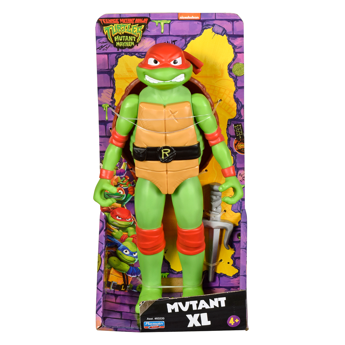 Ігрова фігурка TMNT Рафаель XL 19 см з аксесуарами — превʼю 2