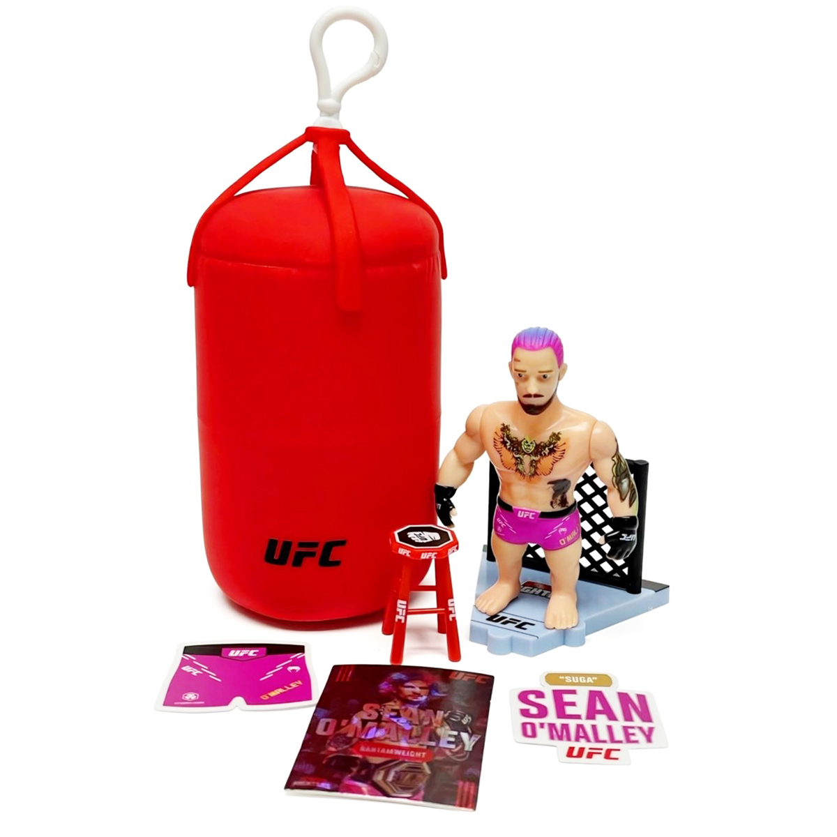 Ігровий набір UFC підвісна груша з колекційною фігуркою бійця 8 см — превʼю 5