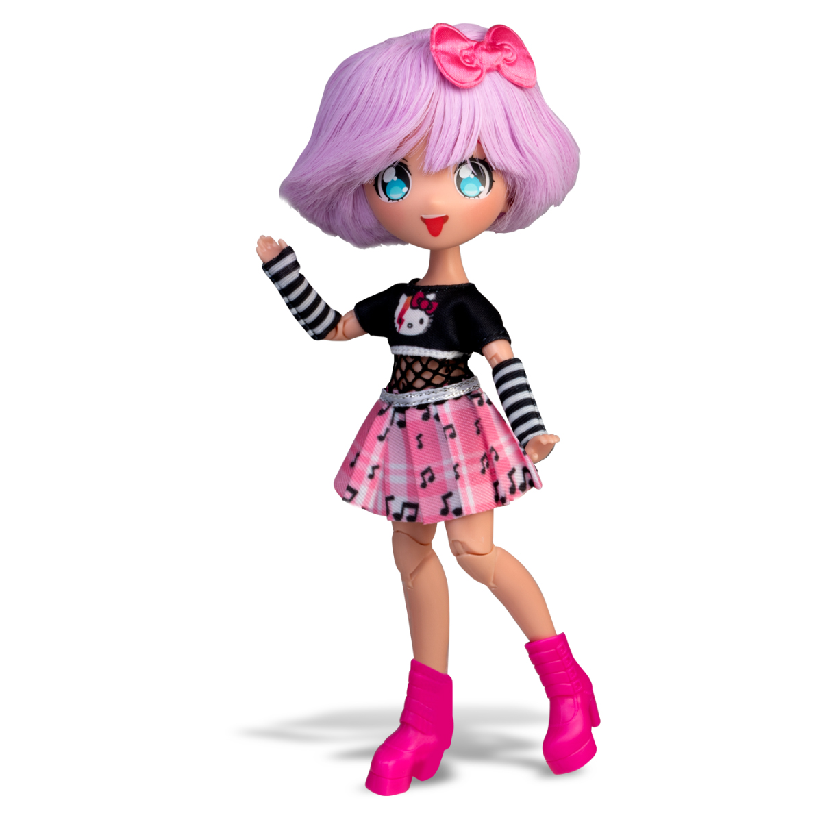Лялька Manga Dolls Hello Kitty Тедді Рок 19,5 см — превʼю 4