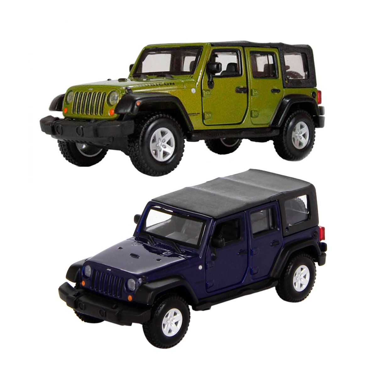 Автомодель Jeep Wrangler Unlimited Rubicon Bburago 1:32 металева — превʼю 1