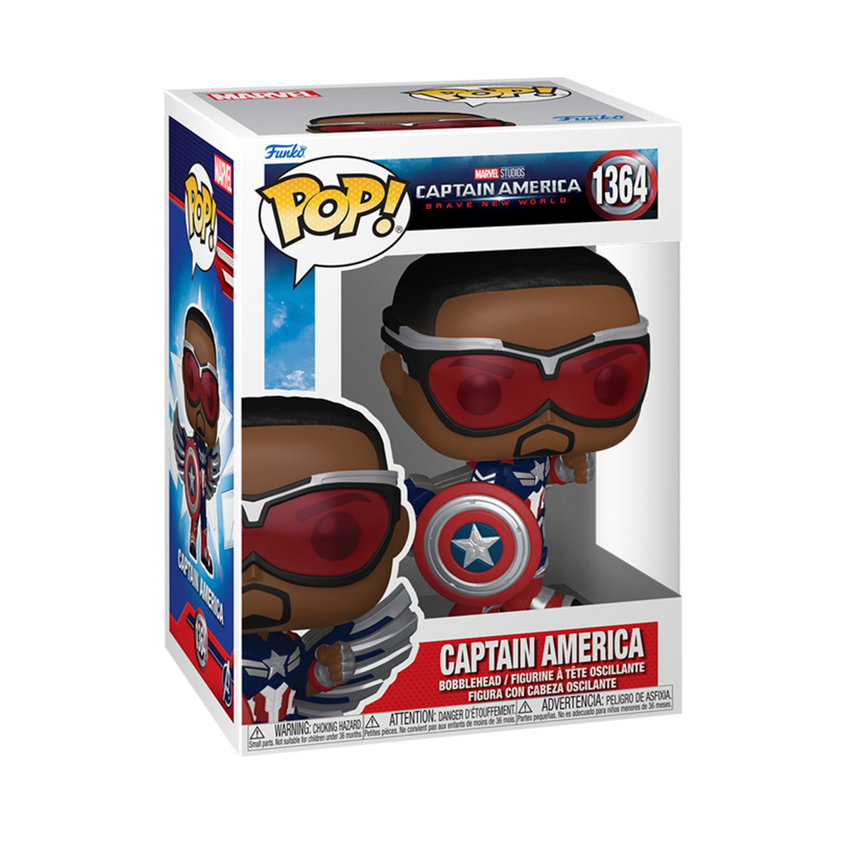 Ігрова фігурка Funko POP! Капітан Америка 9,6 см — превʼю 1