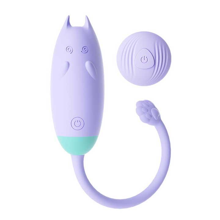 Кліторальний вібратор кішечка Lilo "We Love QiQi" USB фіолетовий