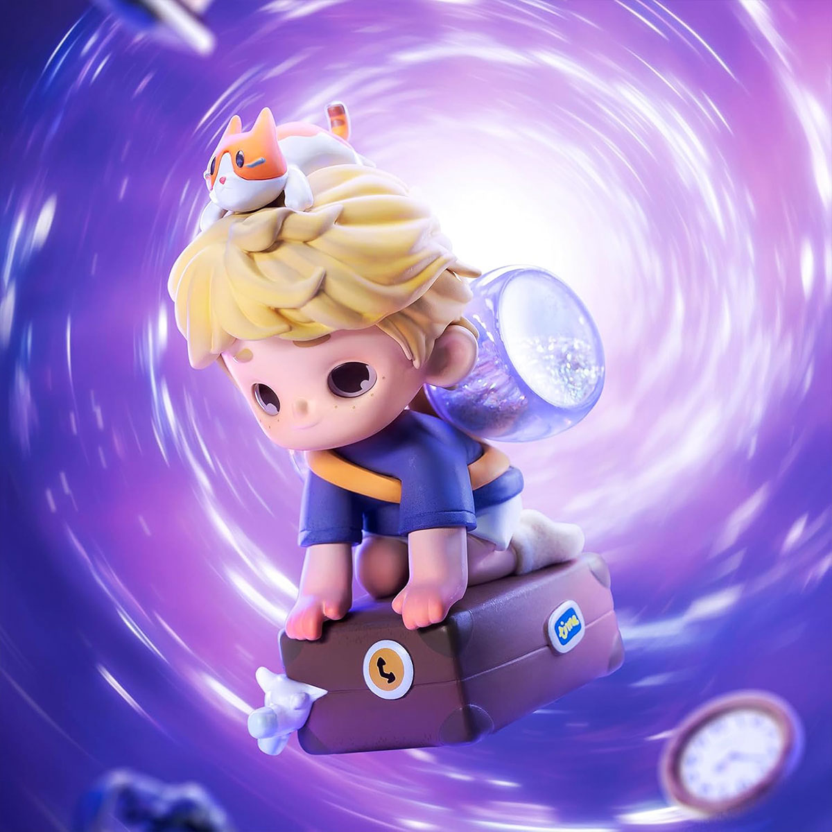 Колекційна фігурка 52Toys POP TOP NOOK – Маленький світ – 10 см — превʼю 10