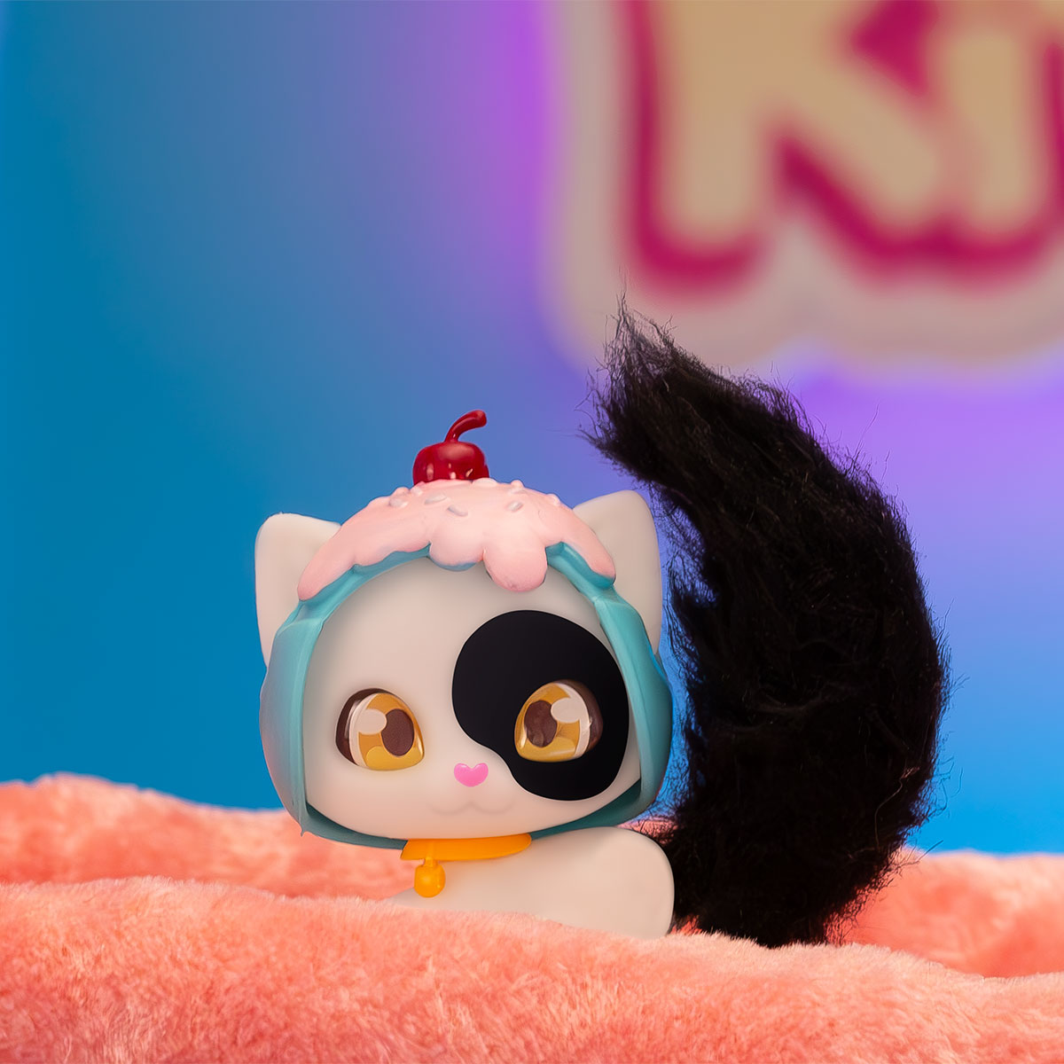 Ігровий набір кошеня Кенді з будиночком QT Kitties аніме-стиль з аксесуарами — превʼю 5