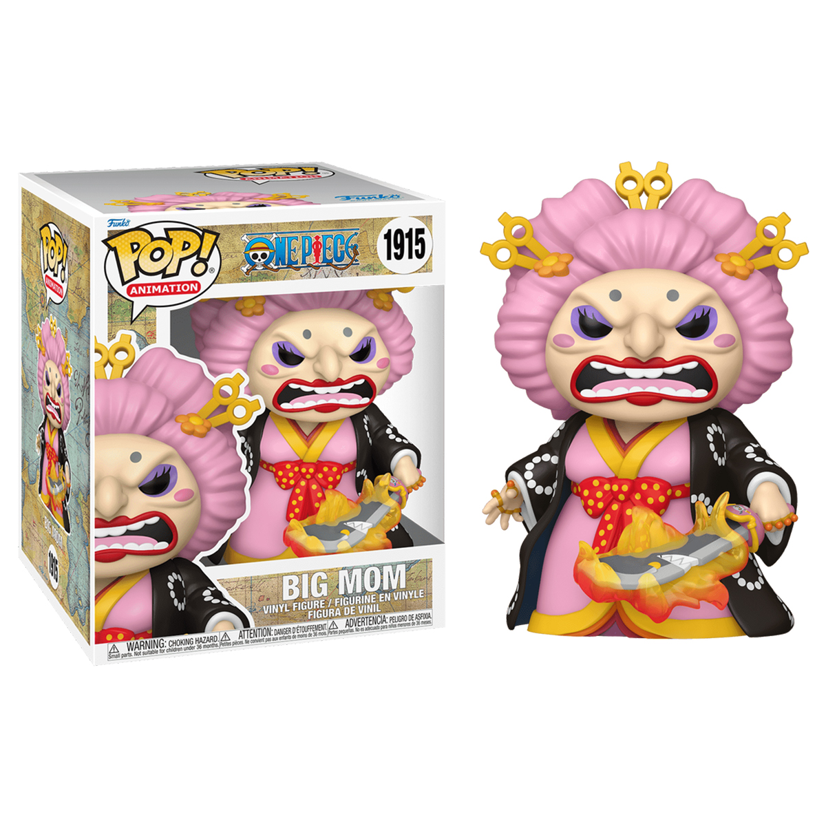 Ігрова фігурка Колекційна Funko Ван піс - Big Mom в кімоно Велика Мама — превʼю 3