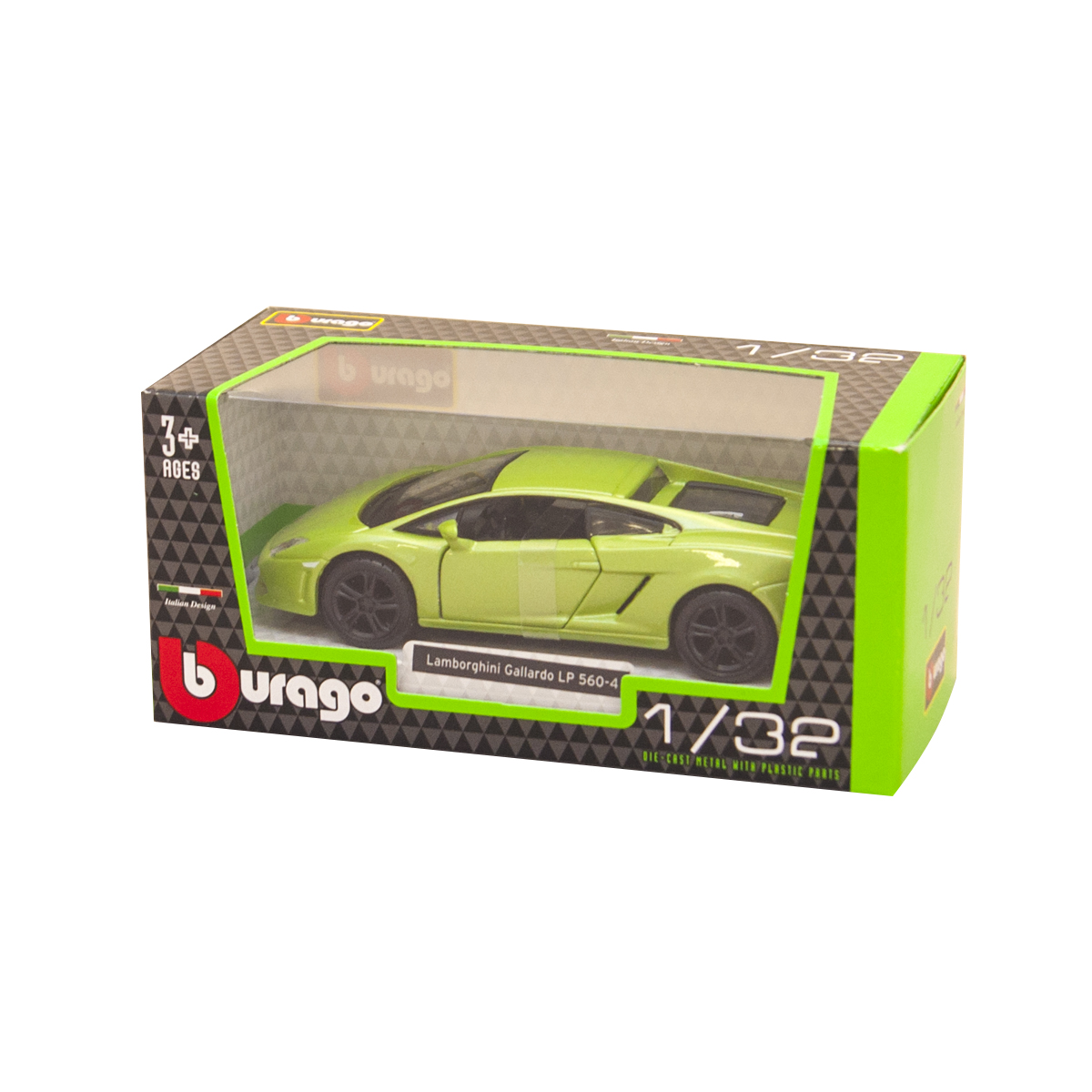 Автомодель Bburago Lamborghini Gallardo LP560-4 2008 металева 1:32 — превʼю 4
