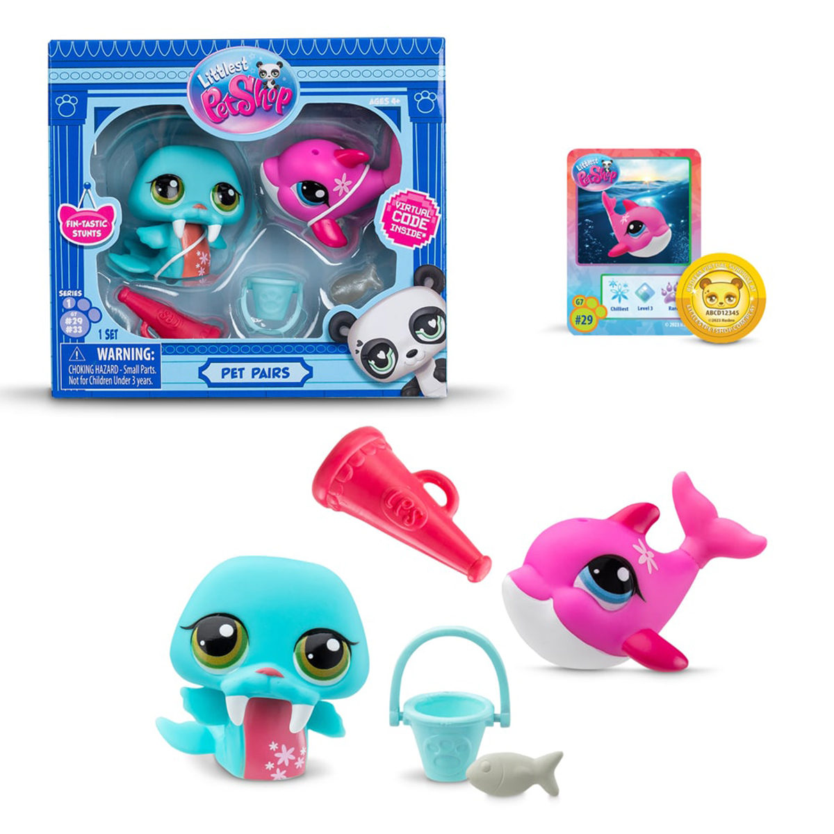 Ігровий набір дитячий Фантастичні трюки Hasbro Littlest Pet Shop з фігурками — превʼю 3