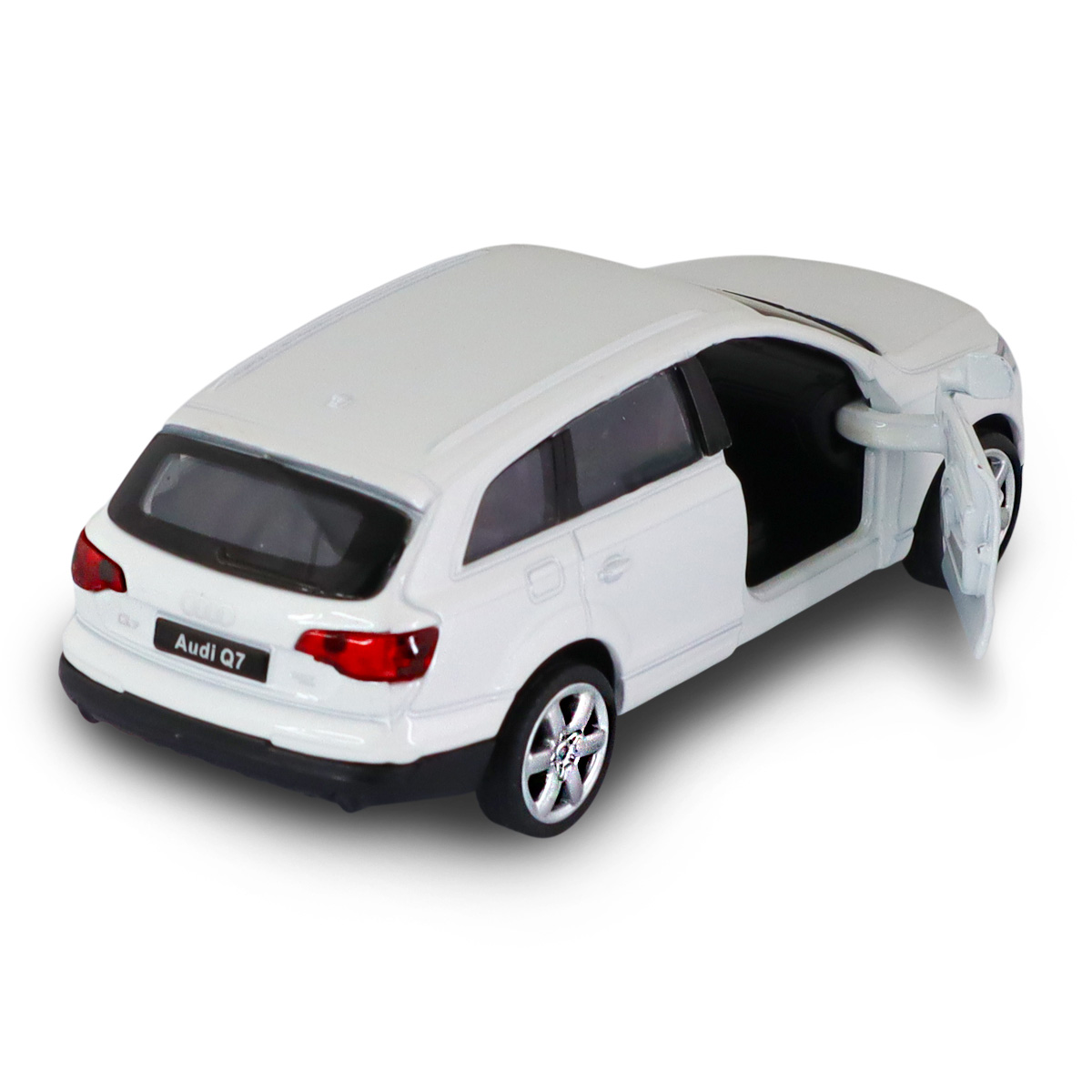 Автомодель Audi Q7 металева 1:43 Techno Drive Біла — превʼю 2
