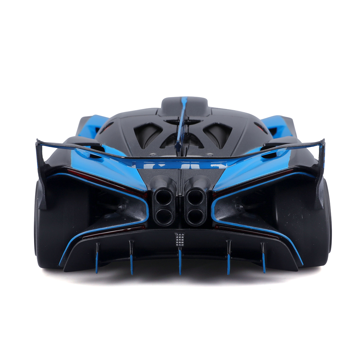 Автомодель Bburago Bugatti Bolide 1:18 металева Чорно-синя — превʼю 4