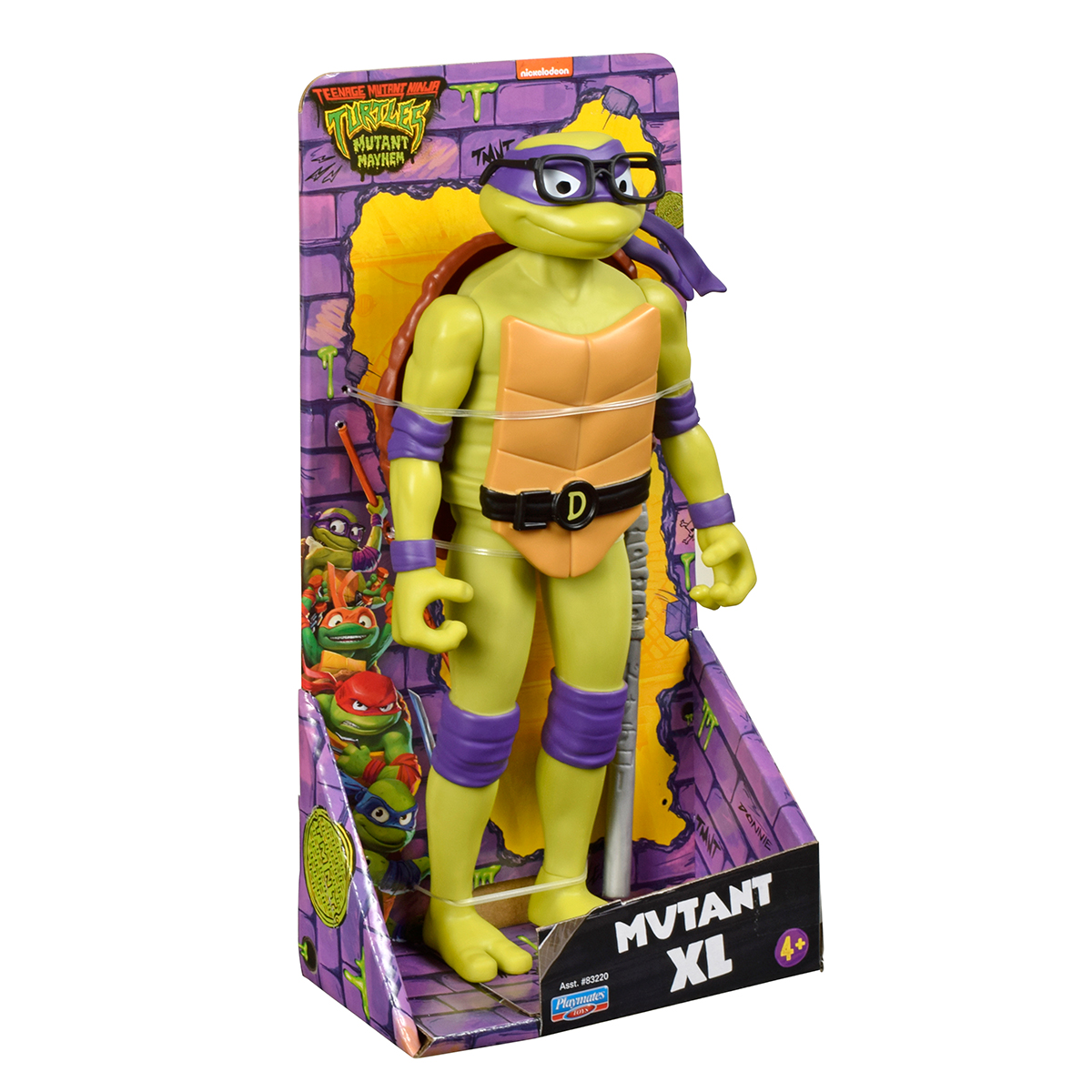 Ігрова фігурка TMNT Донателло XL 30 см з аксесуаром — превʼю 3