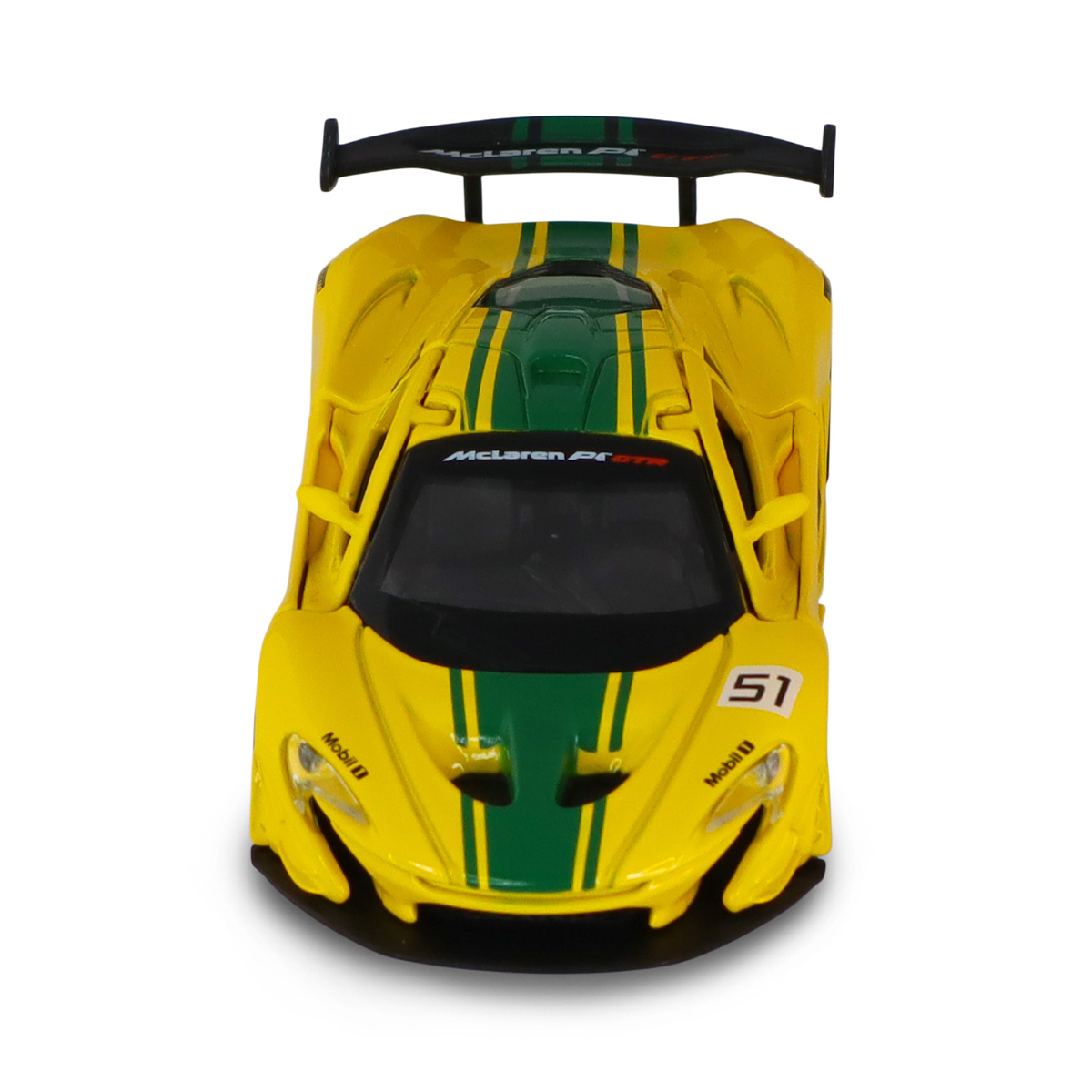 Автомодель Techno Drive McLaren P1 металева 1:43 Жовта — превʼю 14