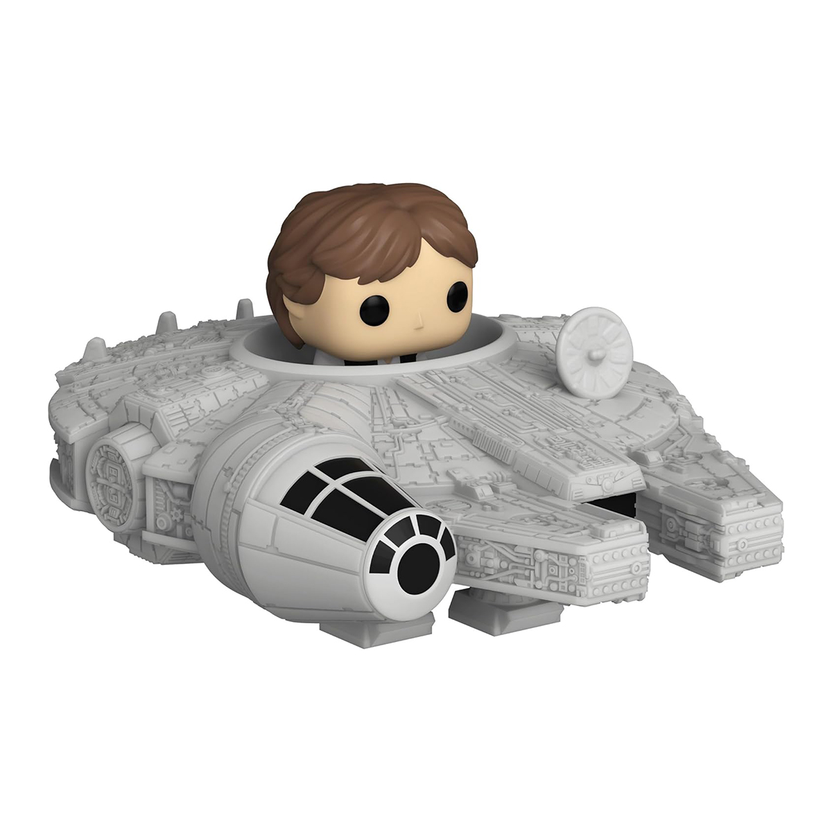 Фігурка Funko Bitty Pop Ride — Хан Соло та Тисячолітній сокіл (Han Solo & Millennium Falcon) — превʼю 2