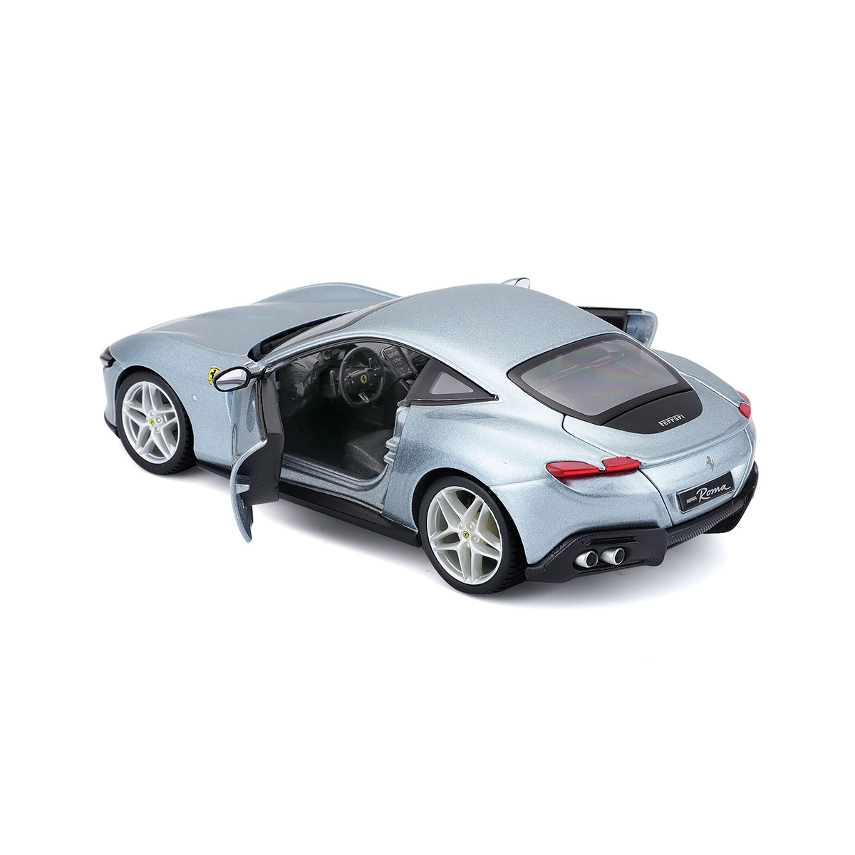 Колекційна модель Ferrari Roma Bburago 1:24 металева — превʼю 6