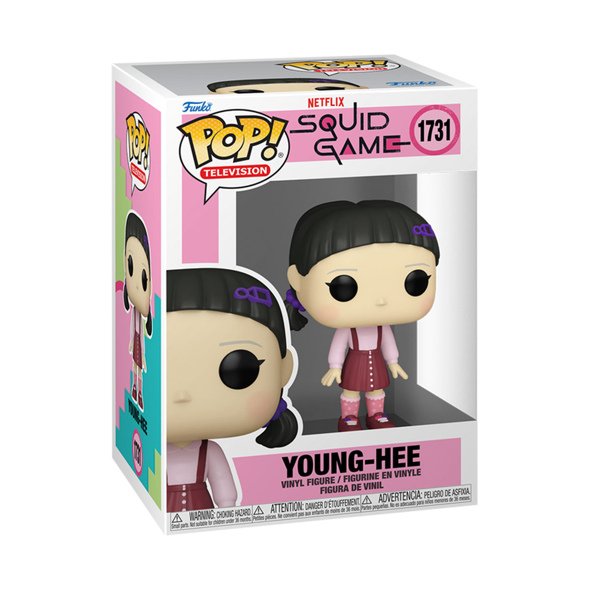 Колекційна ігрова фігурка Funko POP Squid Game Young-Hee Гра в кальмара