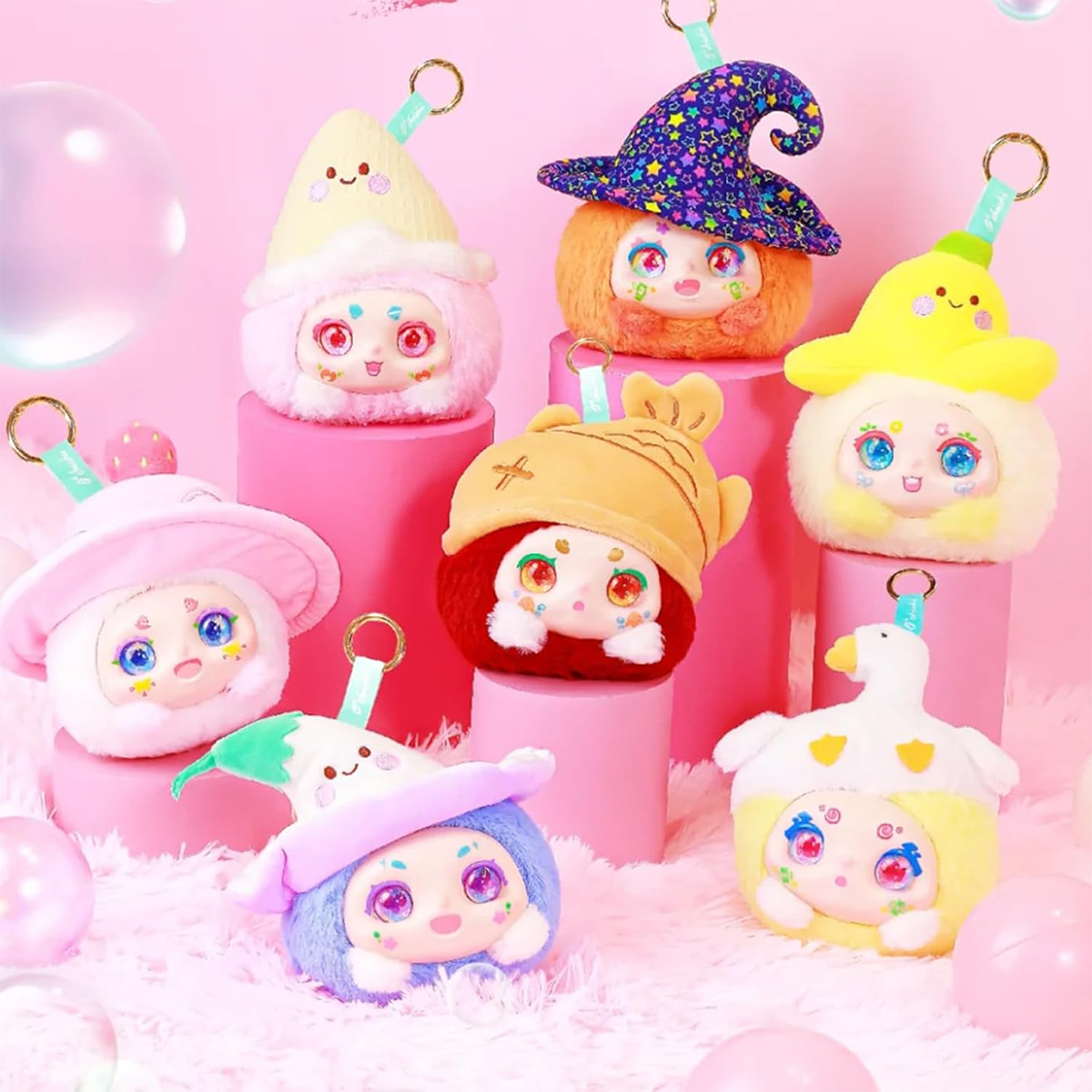 М'яка іграшка Pop Top – Kimmon Гарнюньки в капелюшках – Kimmon In Hats — превʼю 2