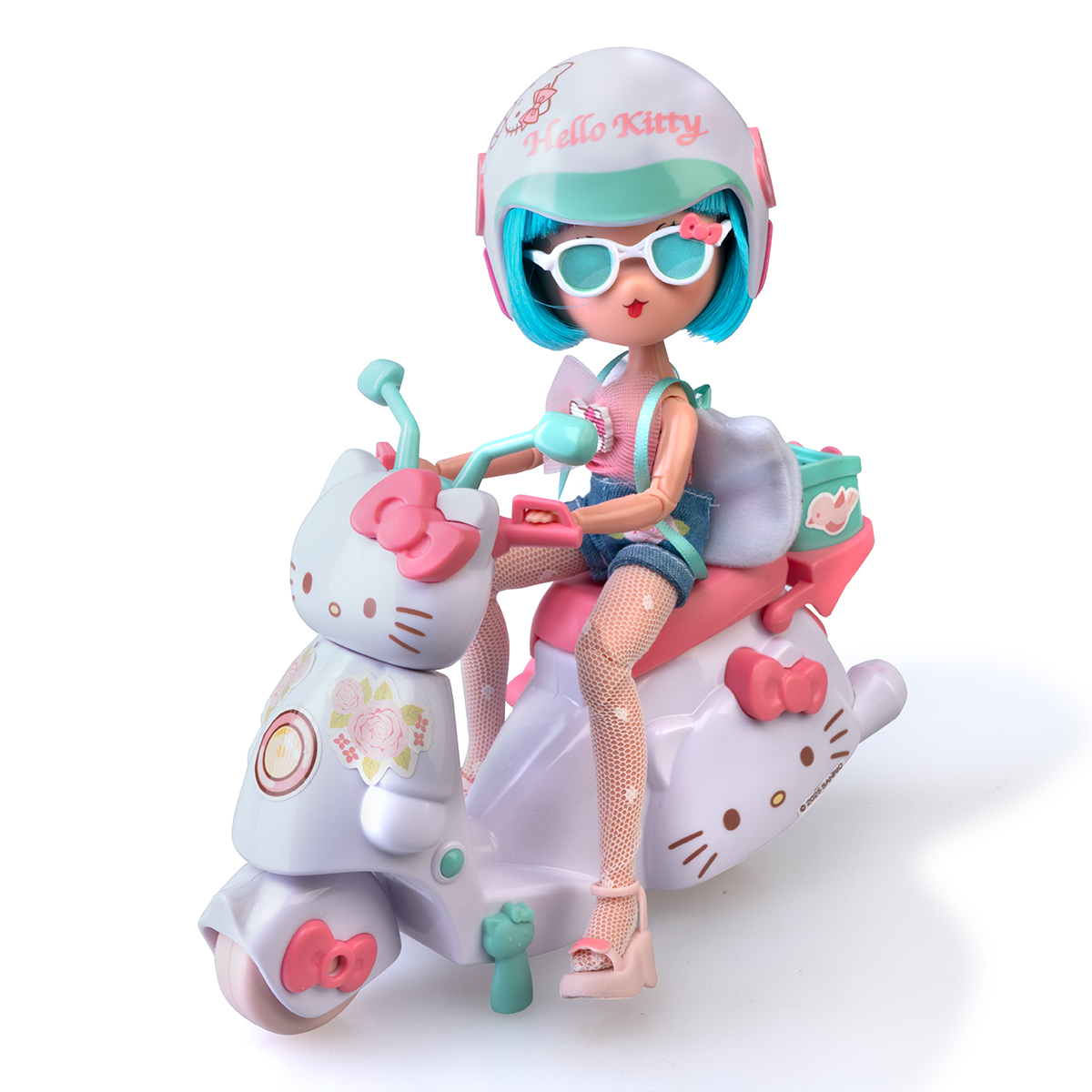 Ігровий набір для дівчаток 4SF Manga Dolls Hello Kitty зі скутером Пінк — превʼю 4