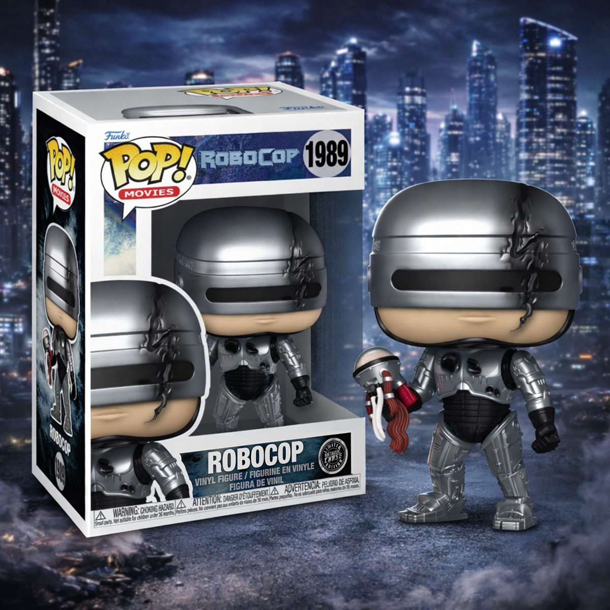 Колекційна ігрова фігурка RoboCop - Робокоп Funko POP серії S2 Багатоколірна — превʼю 4
