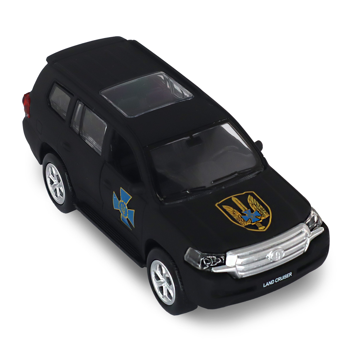 Автомодель Toyota Land Cruiser ЦСО Альфа Шеврони Героїв TechnoDrive 1:40 — превʼю 13