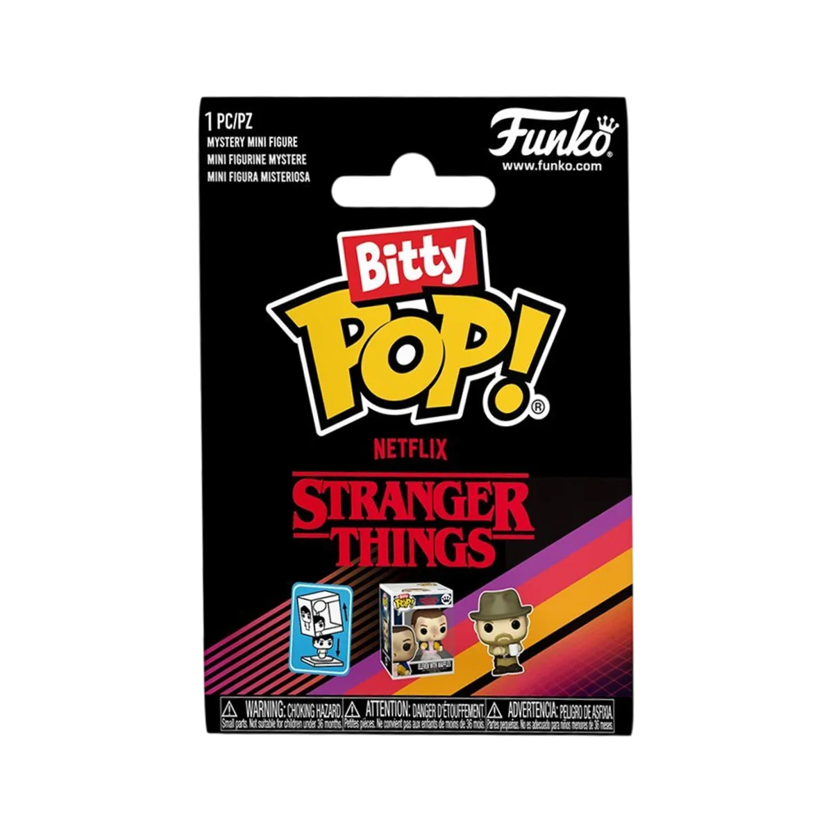 Фігурка Funko Bitty Pop — Дивні дива (Stranger Things) — 2,3 см в асортименті — превʼю 1