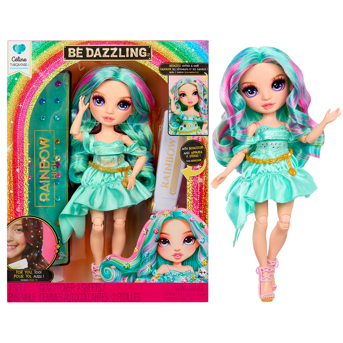 Лялька Rainbow High серії Be Dazzling – Селін — превʼю 1