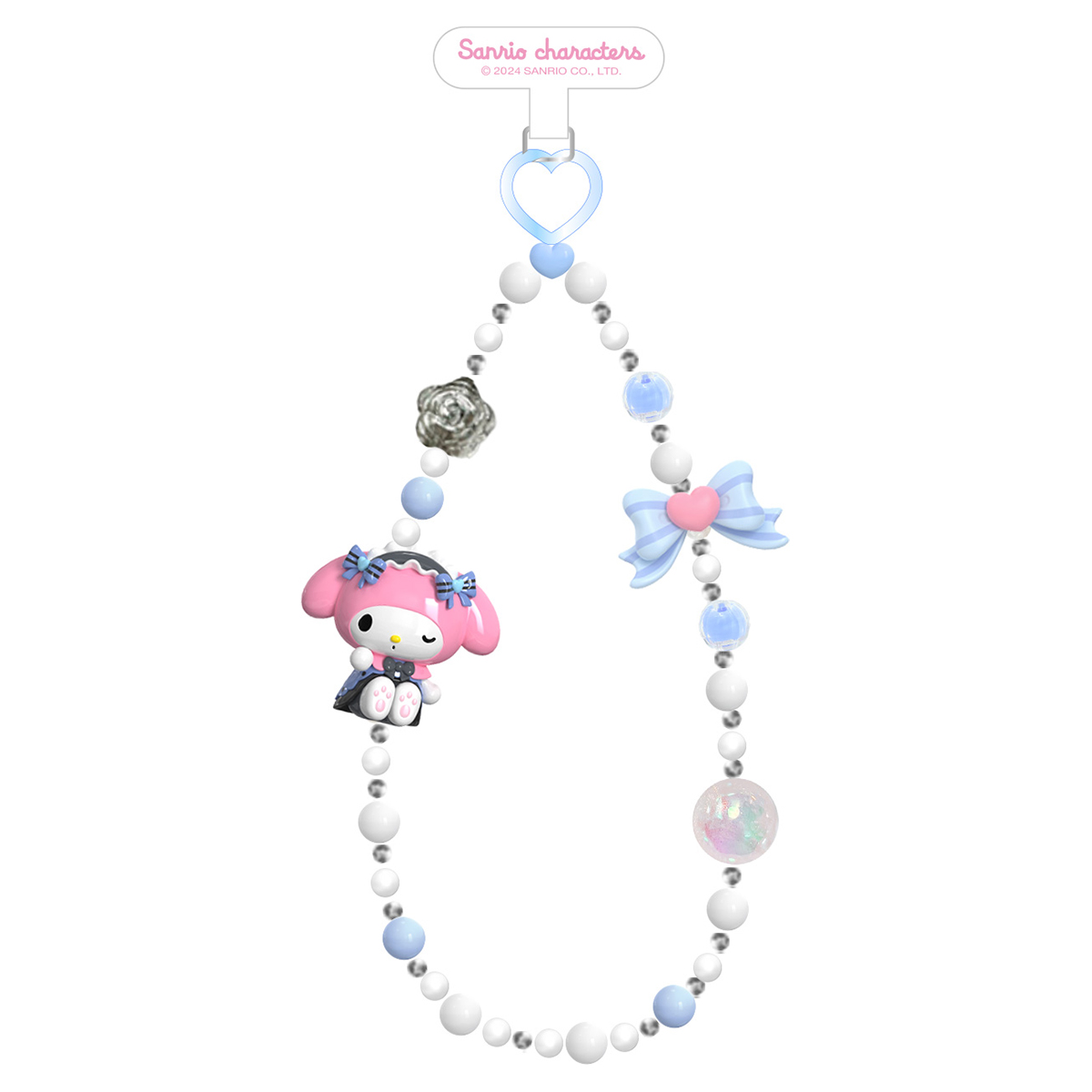 Ланцюжок для телефону Pop Top Hello Kitty та друзі Рожевий-Білий 18 см — превʼю 6