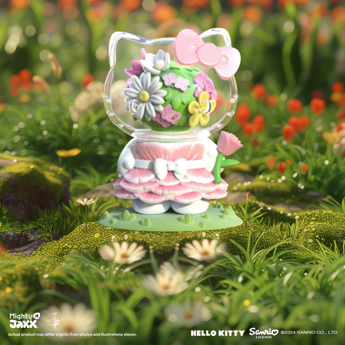 Колекційна фігурка Mighty Jaxx Sanrio Azuma Makoto Хелоу Кітті 8 см — превʼю 8