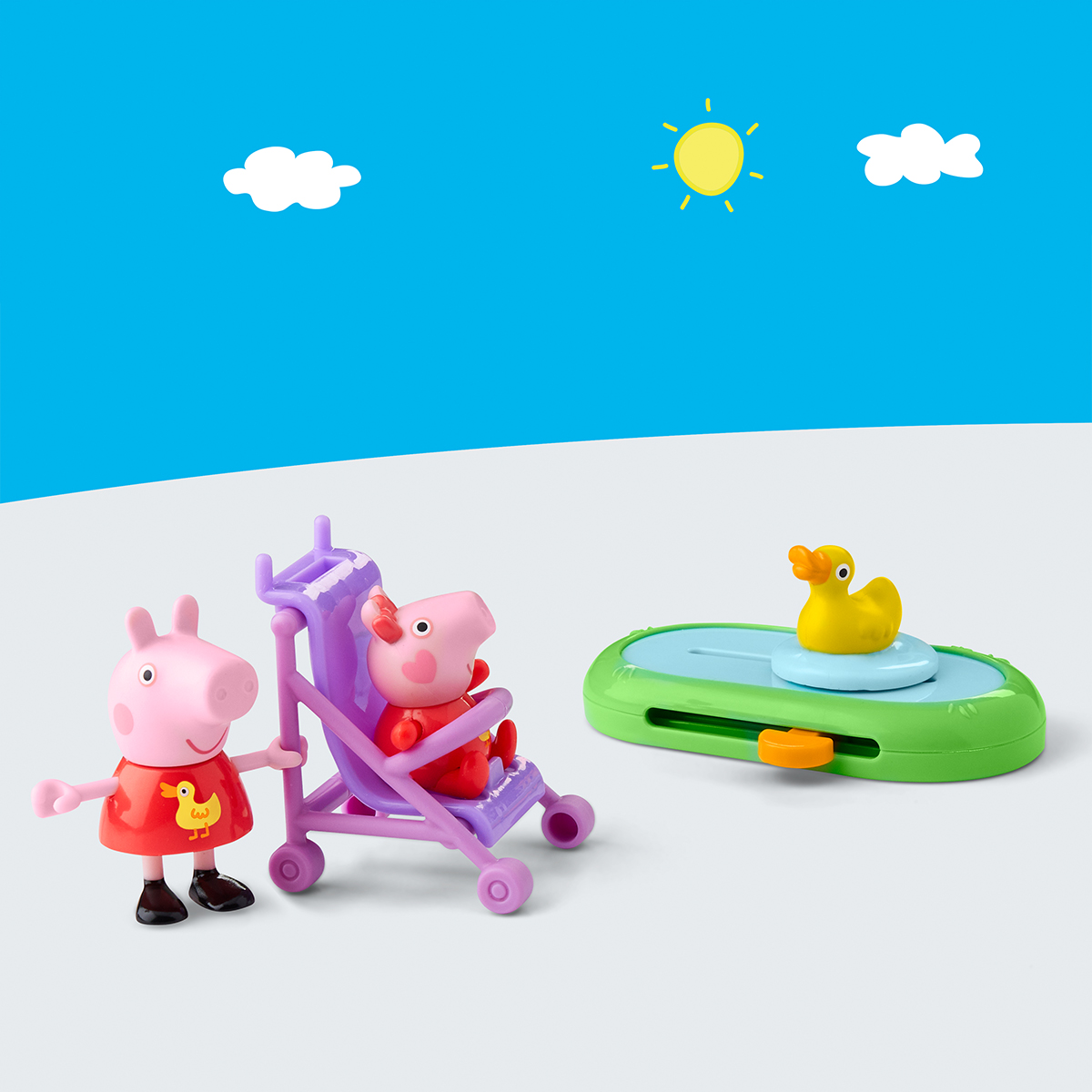 Ігровий набір Peppa Pig Моменти з Пеппою Сестрички на прогулянці з візочком — превʼю 5