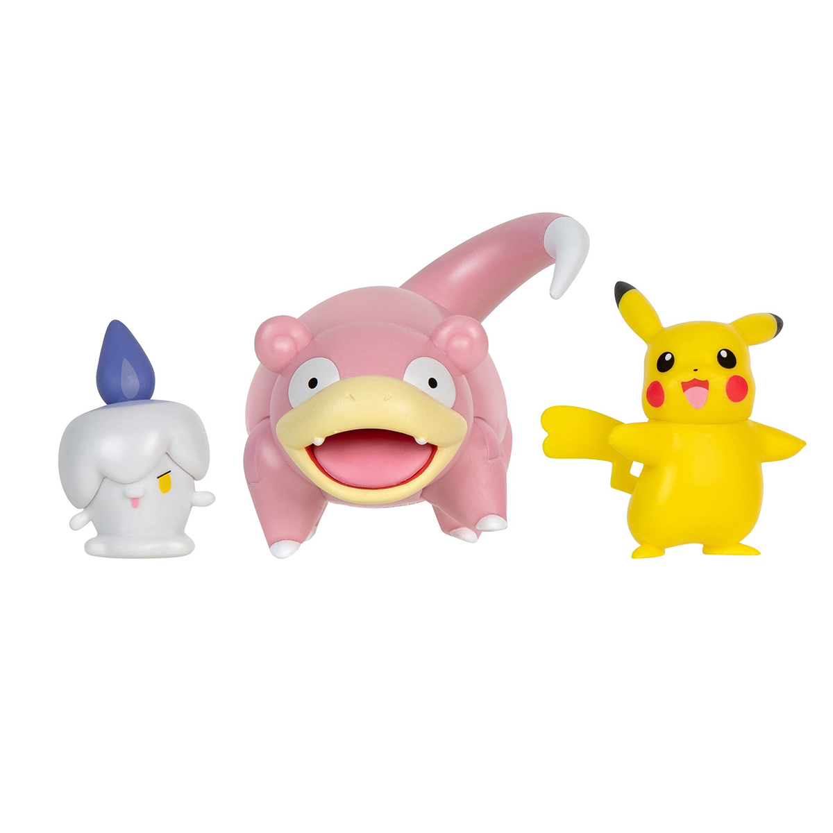 Набір ігрових фігурок Pokemon Пікачу-Літвік-Слоупок 3 шт — превʼю 2