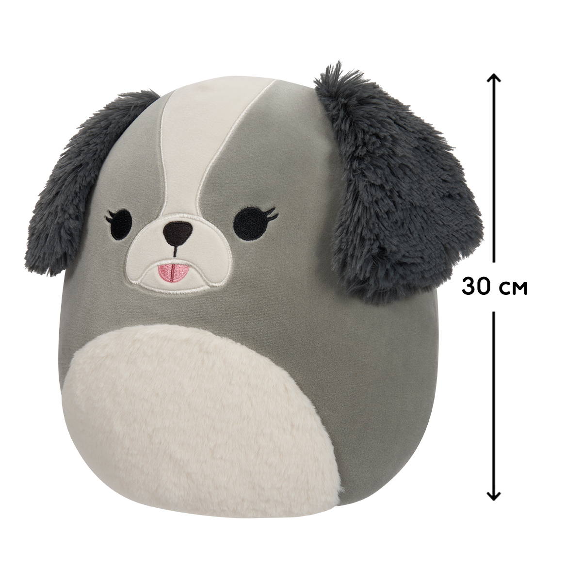 М'яка іграшка Squishmallows – Ши-тцу Малу (Shih Tzu Malu) – 30 cm — превʼю 2