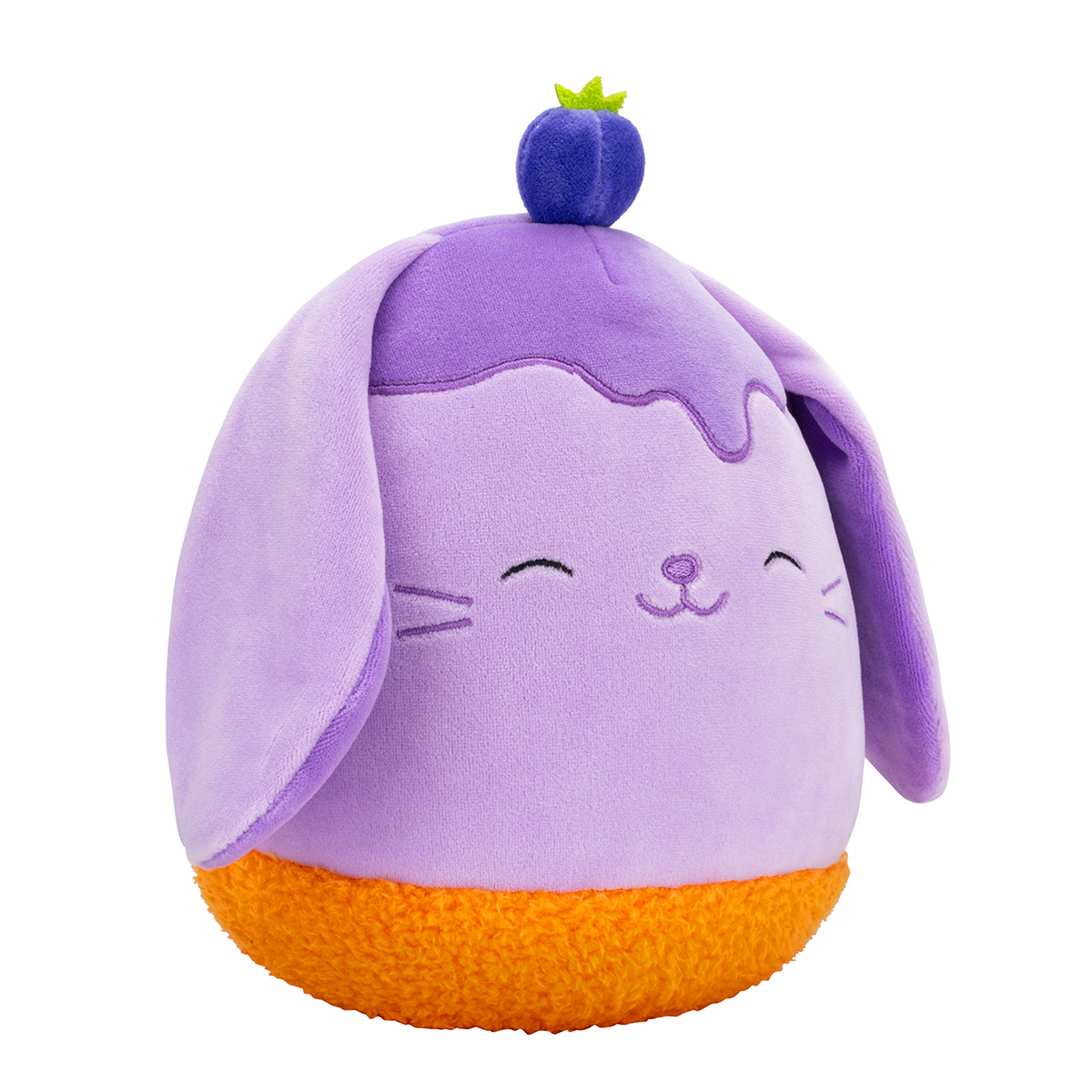 М'яка іграшка Squishmallows – Чорничний кролик (Blueberry Bunny) – 19 см — превʼю 6