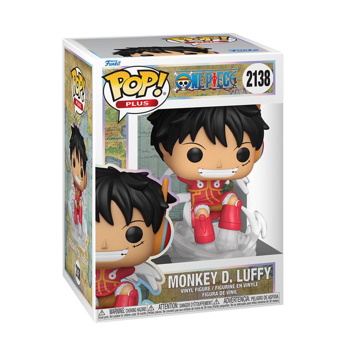 Ігрова фігурка Funko POP! cерії Великий куш - Луффі (15 см)