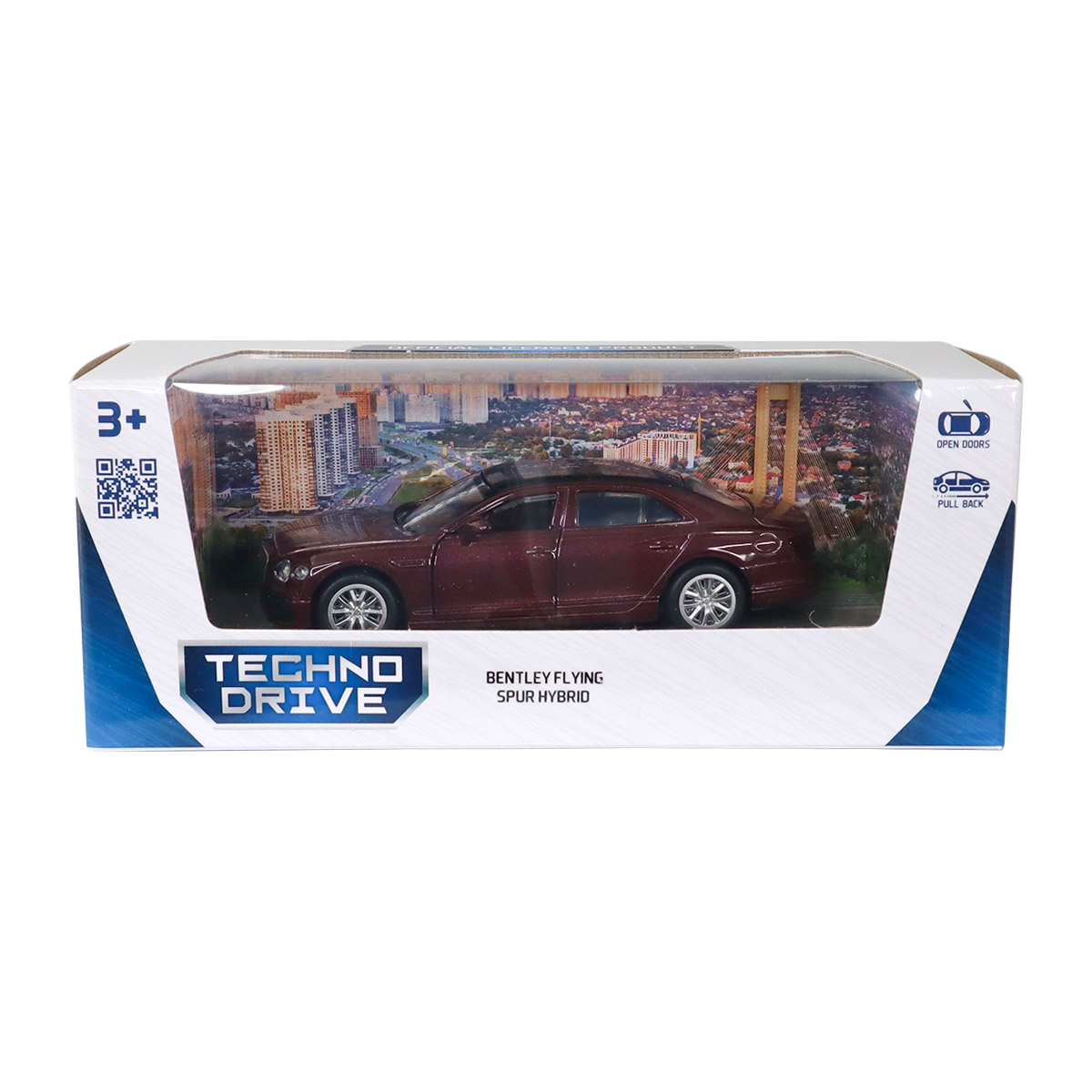 Автомодель Techno Drive Bentley Flying Spur Hybrid 1:47 металева — превʼю 4