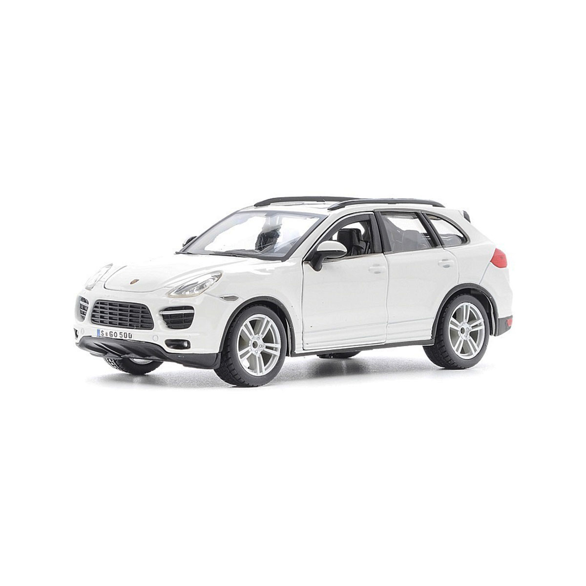 Колекційна автомодель Porsche Cayenne Turbo Bburago 1:24 — превʼю 9