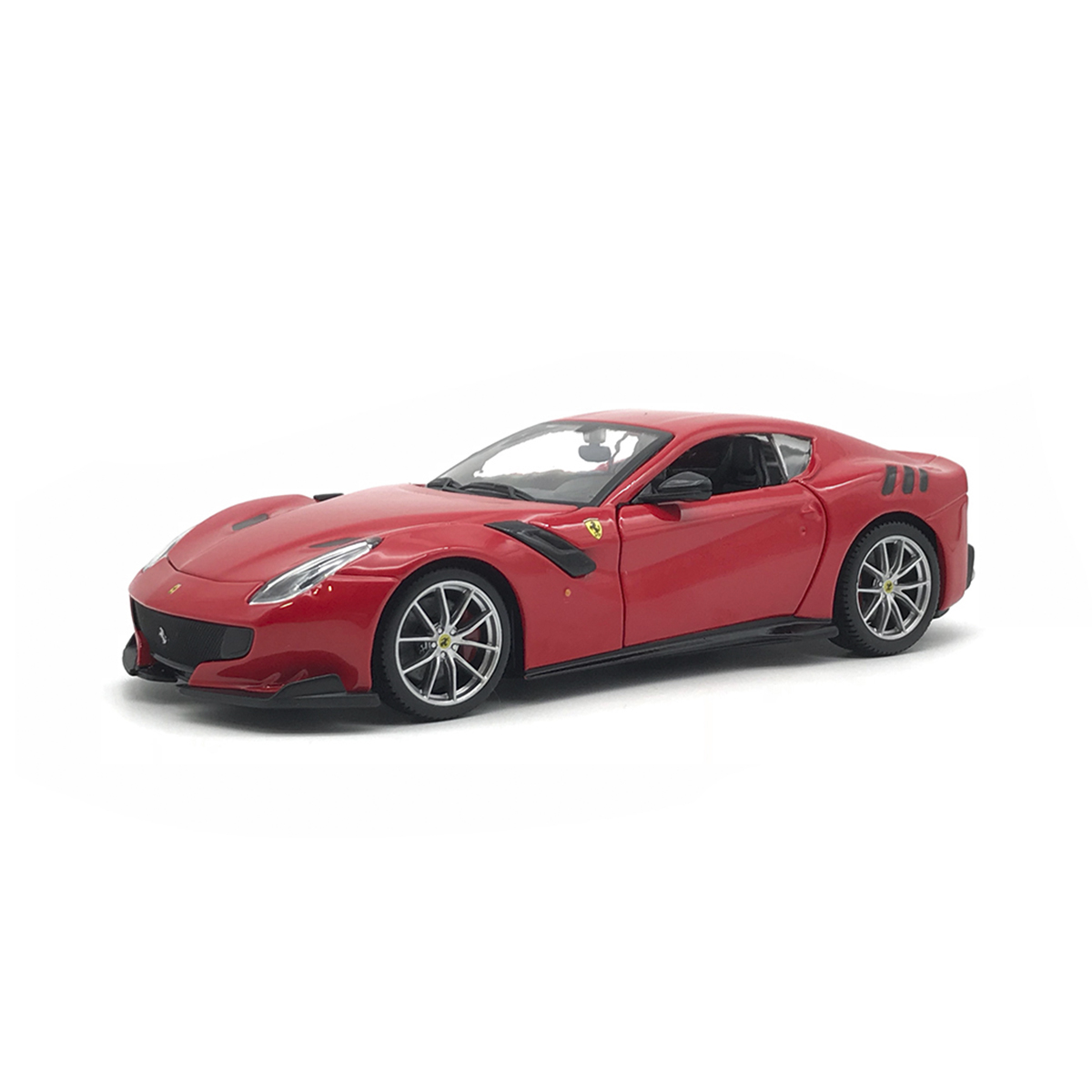 Автомодель Ferrari F12Tdf Bburago 1:24 металева - Жовта — превʼю 5