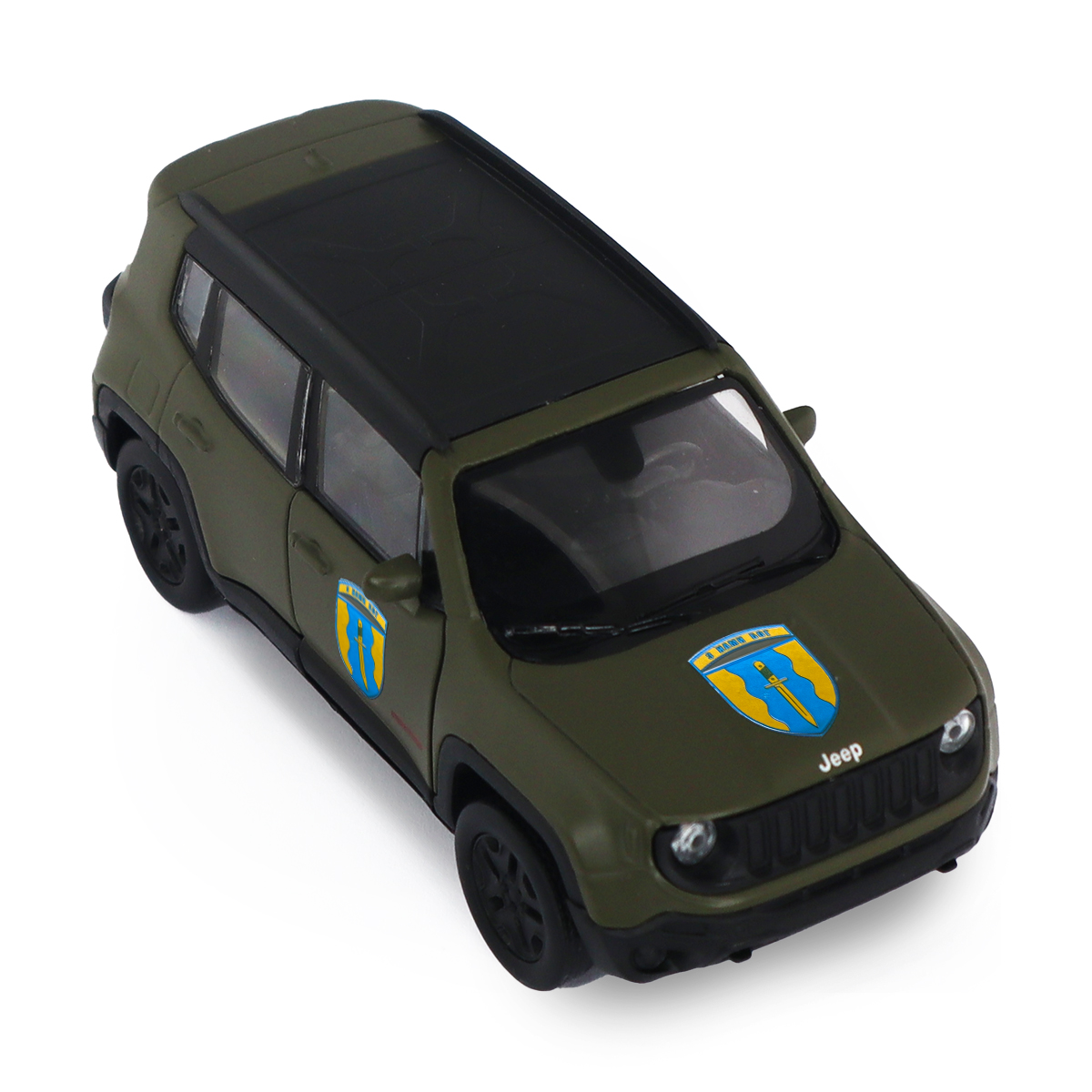 Колекційна автомодель Jeep Renegade Trailhawk Айдар TechnoDrive 1:40 металева — превʼю 14