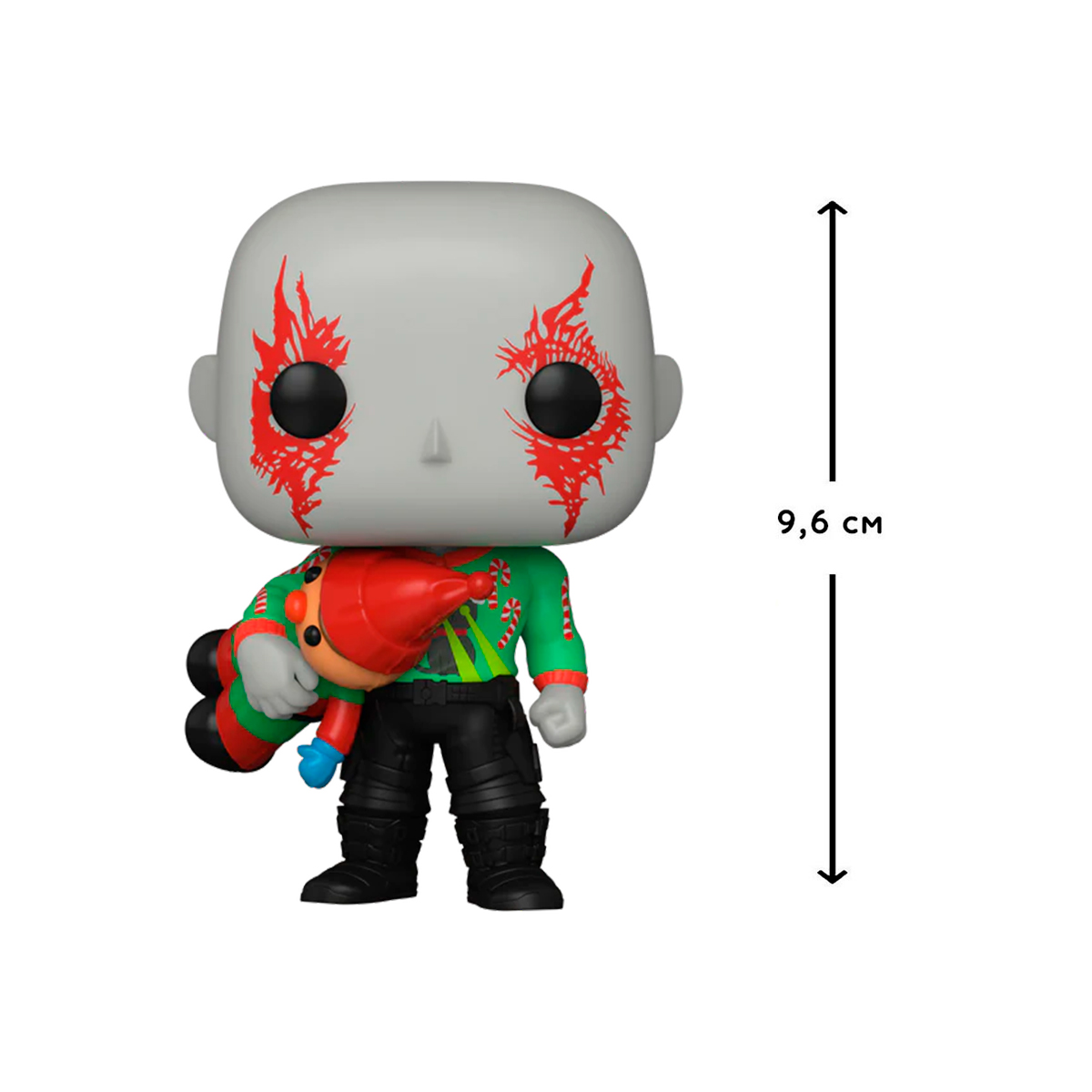 Ігрова колекційна фігурка Funko Pop Marvel Guardians Holiday Special - Drax — превʼю 2