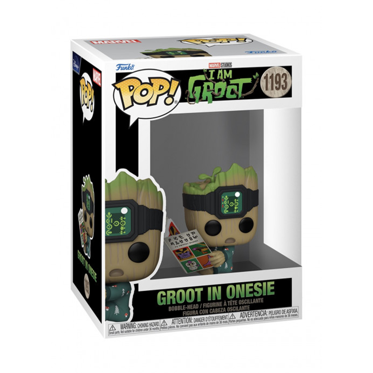Ігрова фігурка Funko Pop Ґрут з книгою Marvel — превʼю 4