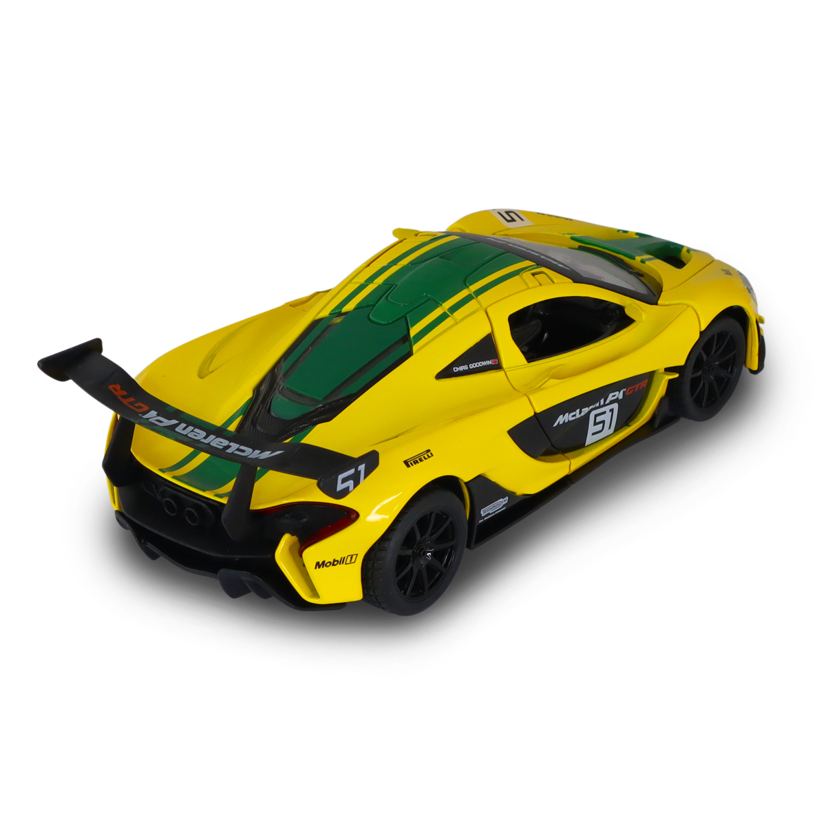 Автомодель McLaren P1 Techno Drive 1:24 Жовта — превʼю 11