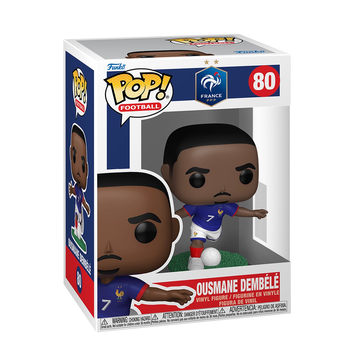 Ігрова колекційна фігурка Футбол Ousmane Dembele Funko POP Усман Дембеле Мультиколір