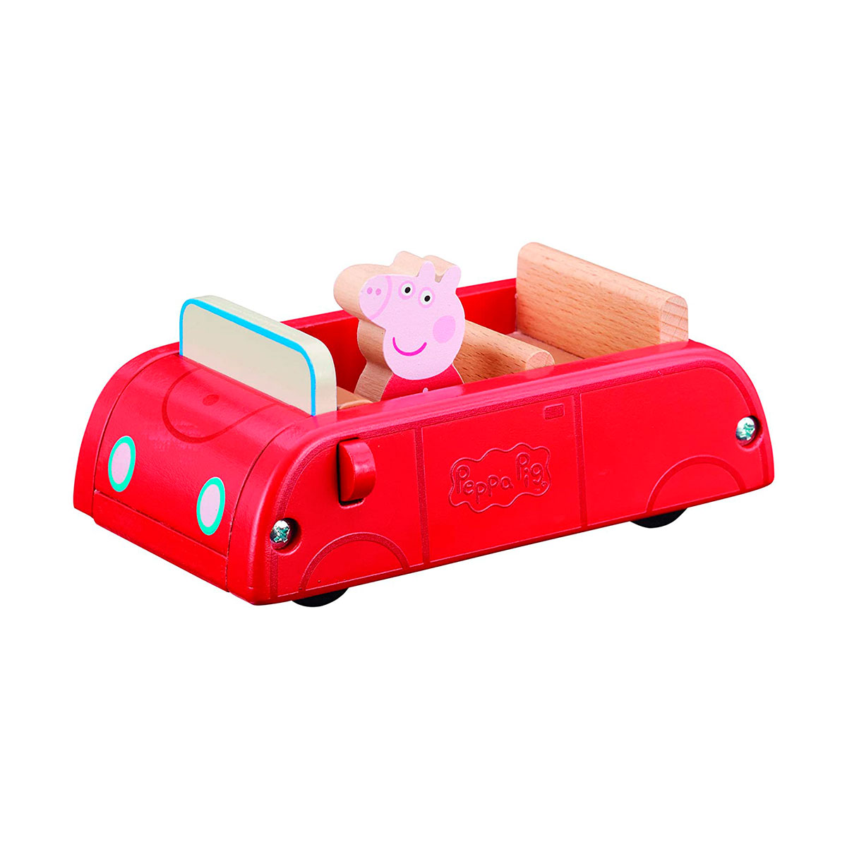Дерев'яний ігровий набір Машина Пеппи Peppa Pig 15.3x9.7x7 см для малюків