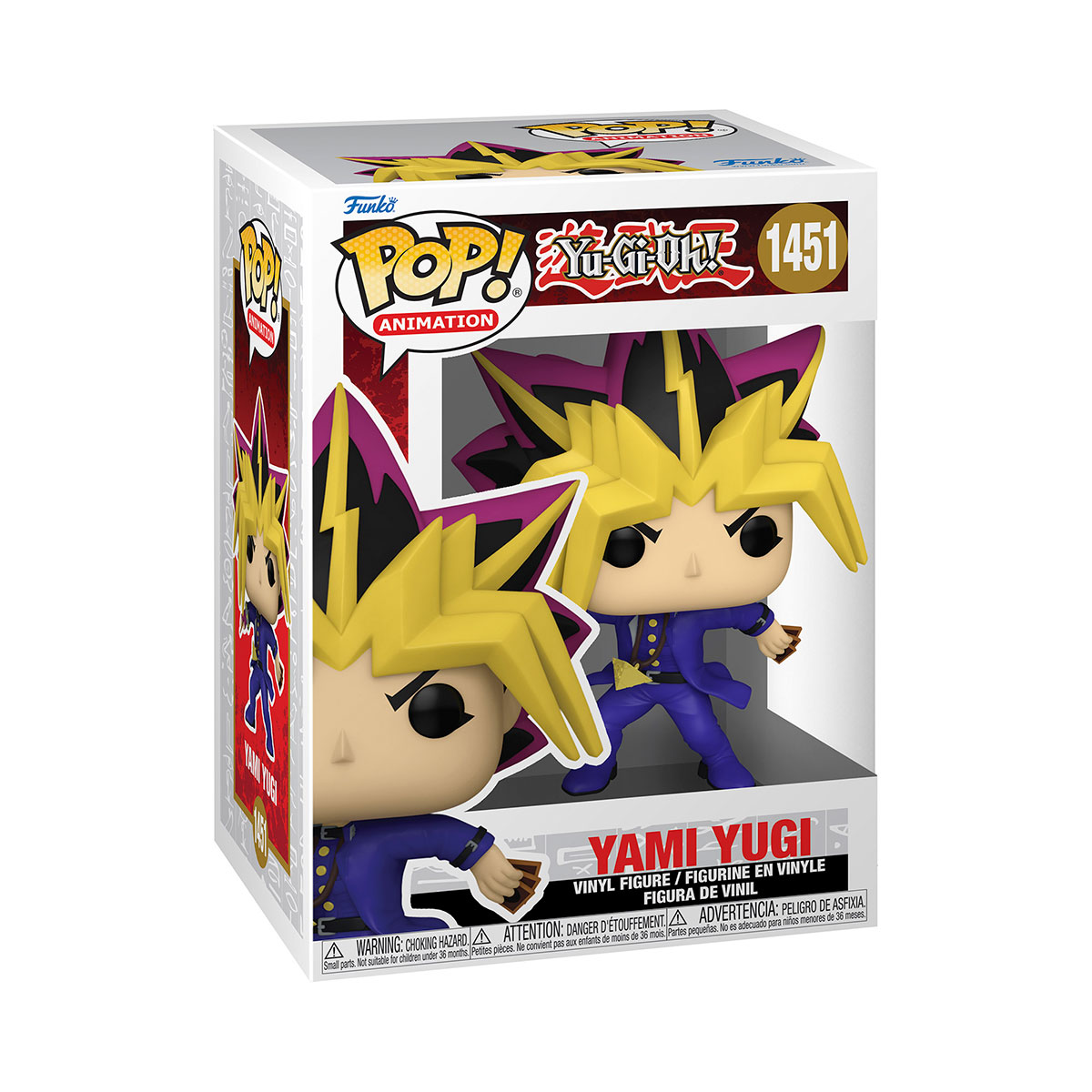 Колекційна ігрова фігурка Funko Pop Yami Yugi Yu-Gi-Oh - Ямі Югі Багатоколірна — превʼю 1