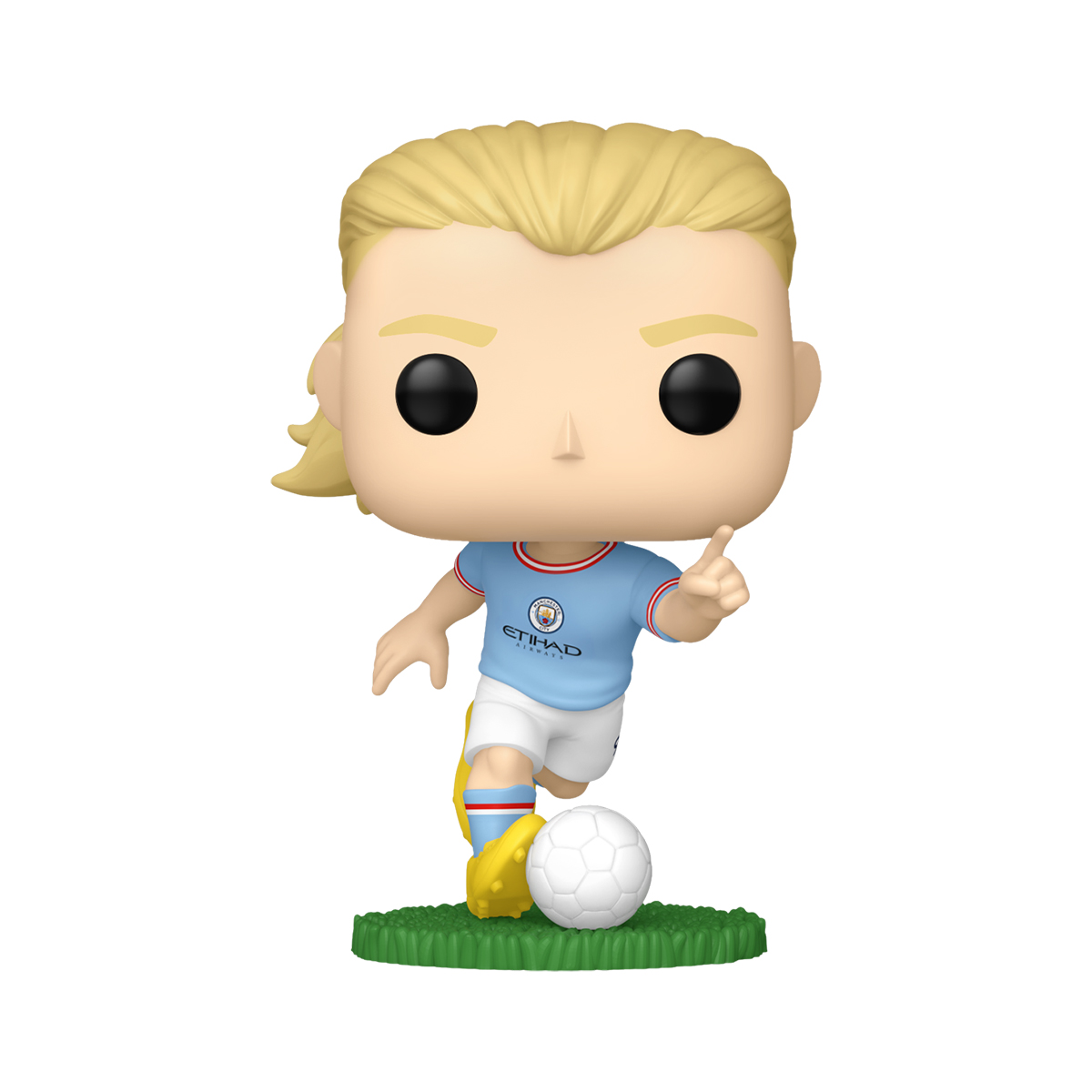 Ігрова фігурка Колекційна Erling Haaland Funko Pop Футбол Спорт 114 мм — превʼю 1