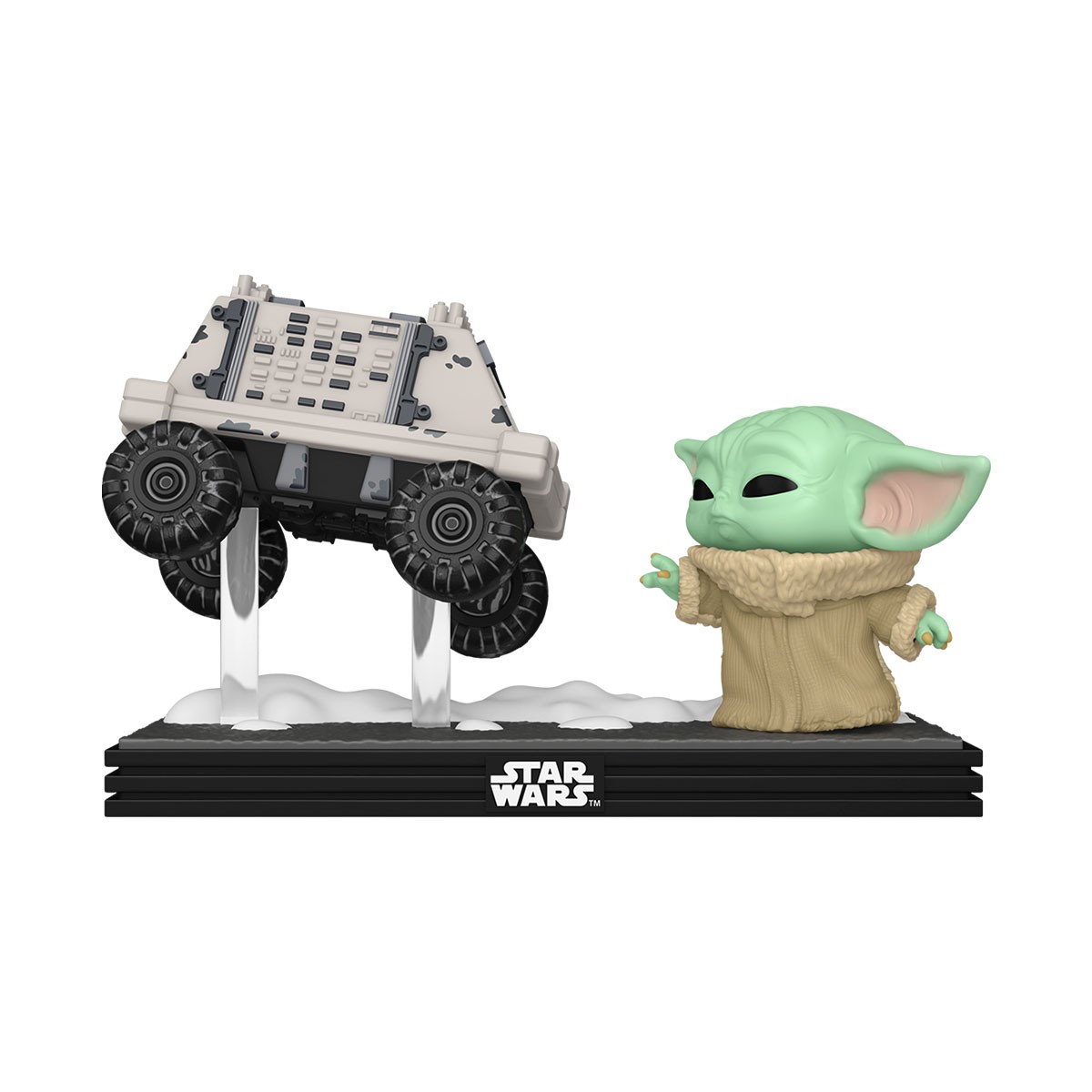 Ігрова фігурка Funko POP! Moment Мандалорець Ґроґу і дроїд MSE-6 12.7 см — превʼю 2