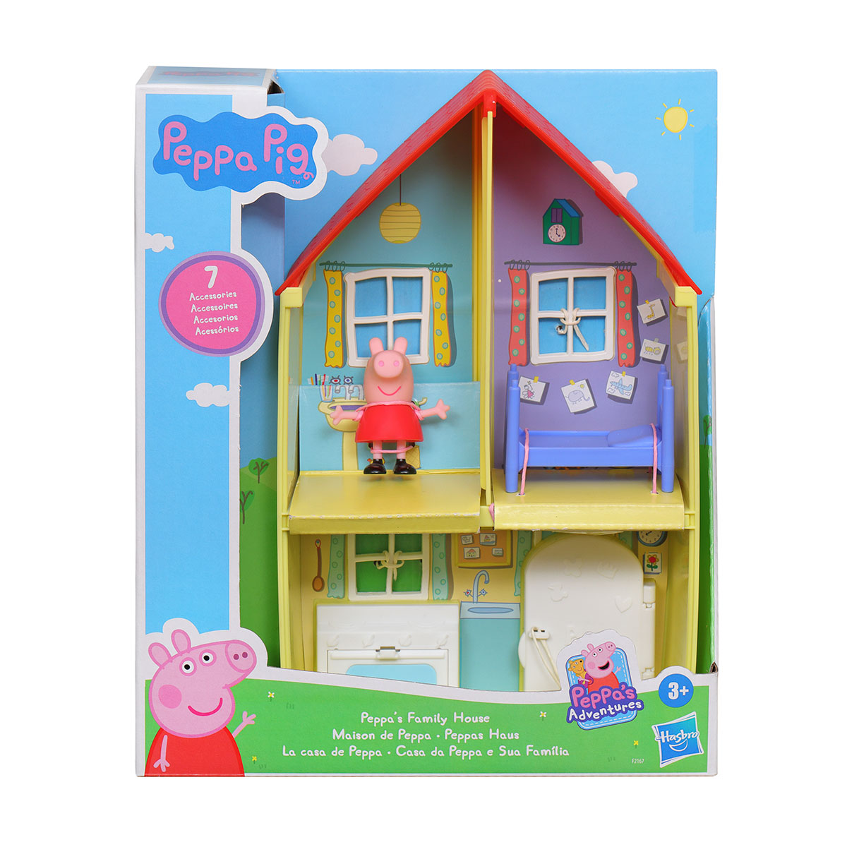 Ігровий набір Будиночок Пеппи Peppa Pig двоповерховий з фігуркою та меблями — превʼю 10