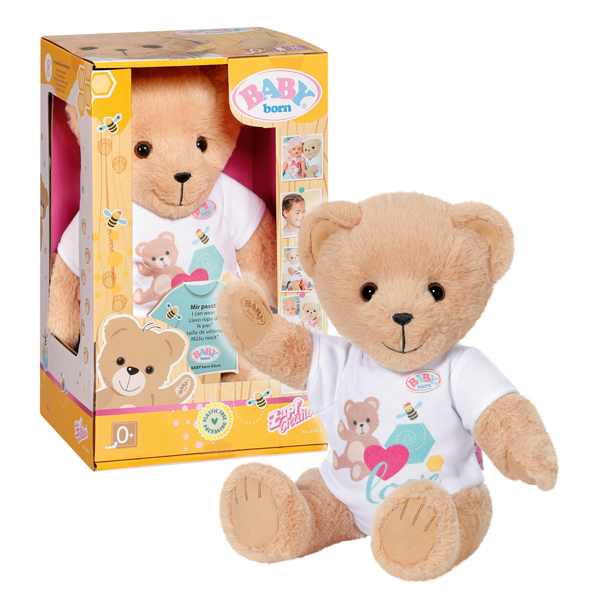 М'яка іграшка Baby Born – Ведмедик Тедді (Teddy Bear) – Плюшевий — превʼю 2
