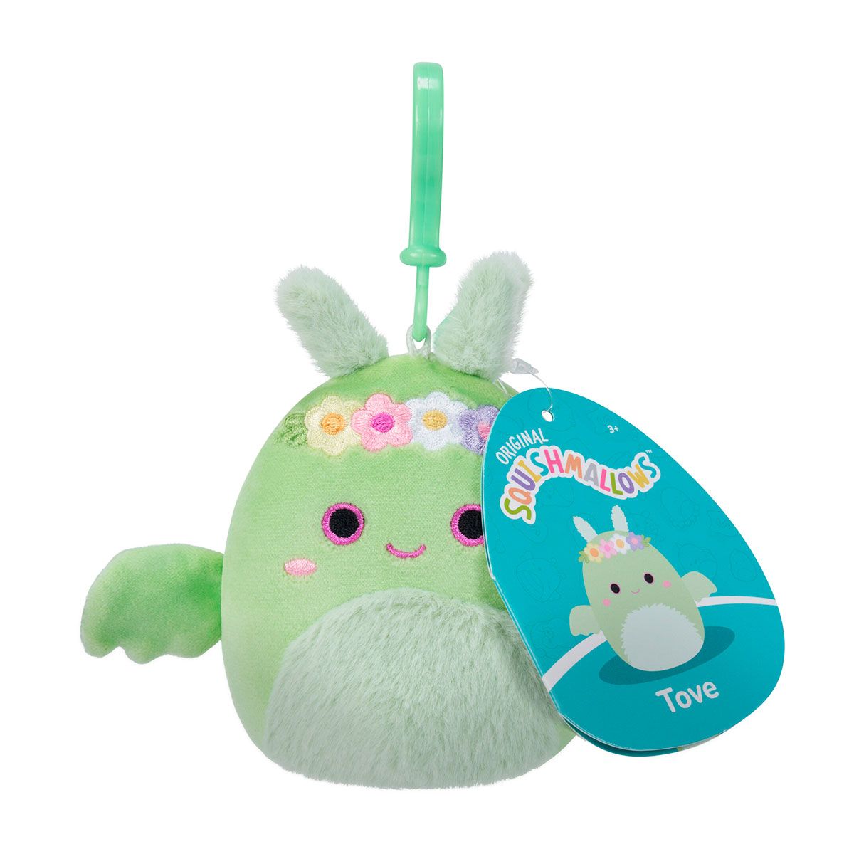 М'яка іграшка Squishmallows – Дракон Тов (Tov) – 9 см — превʼю 7