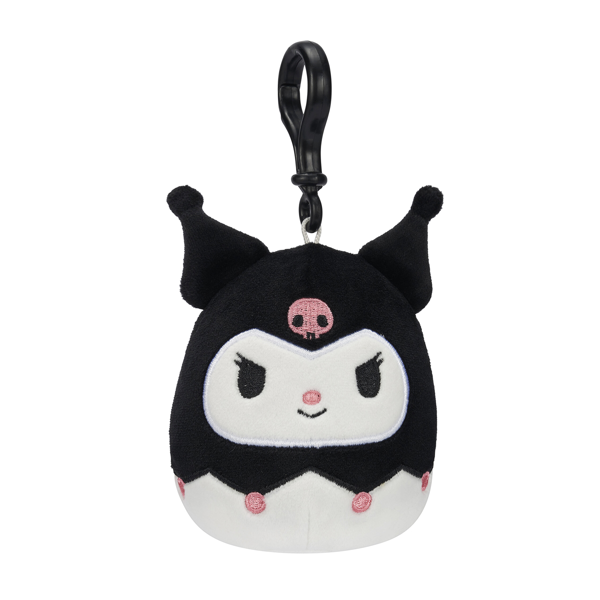 М'яка іграшка на кліпсі Squishmallows — Куромі (Kuromi) — 9 см
