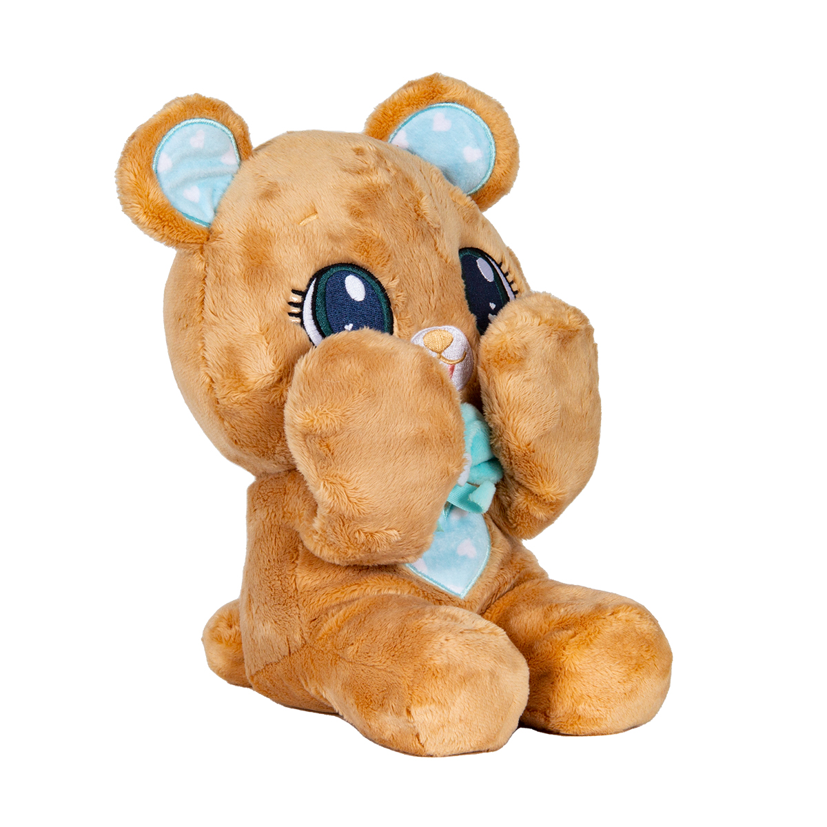М'яка іграшка Peekapets — Ведмедик (Bear) — Коричневий — превʼю 2